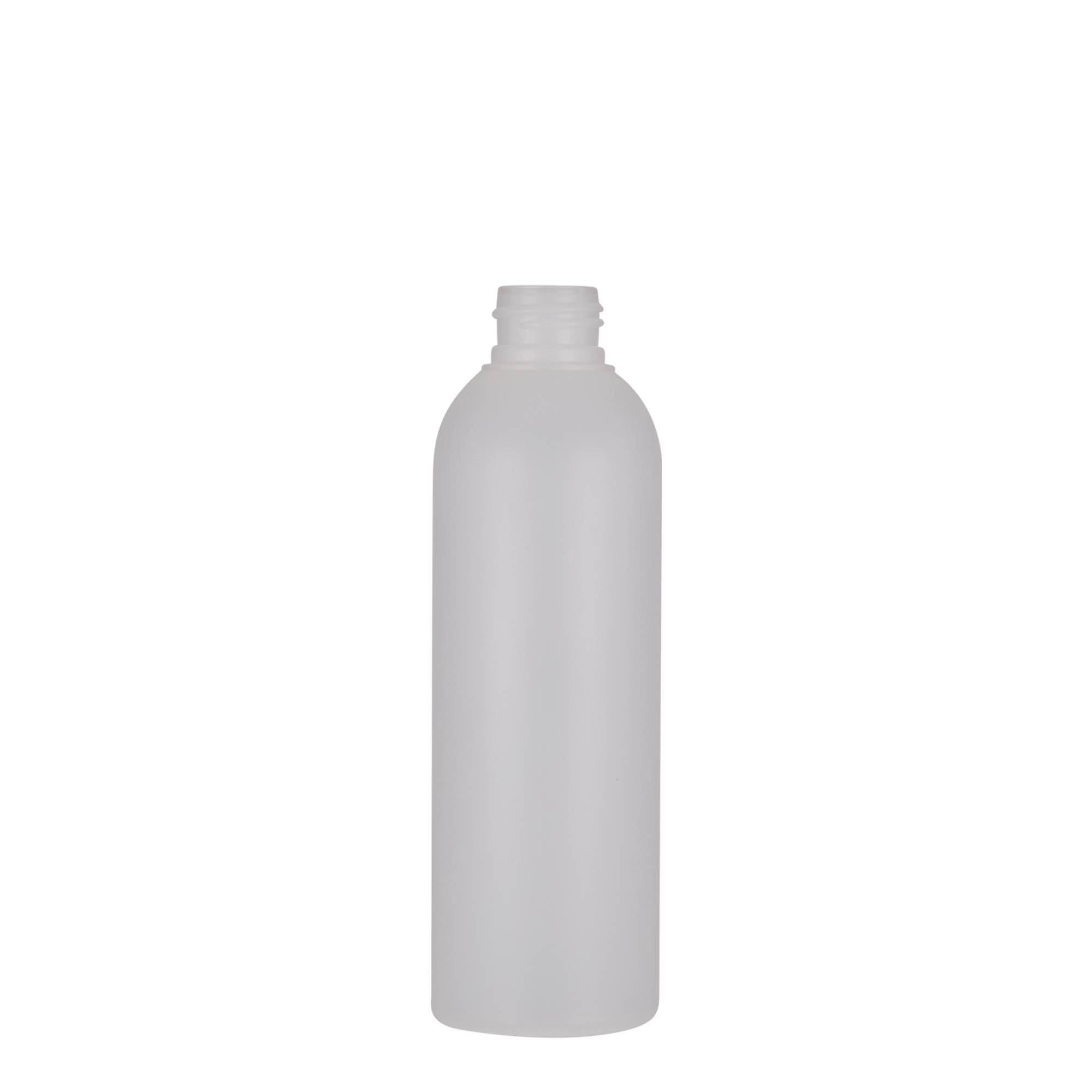 200 ml Kunststoffflasche 'Tuffy', HDPE, natur, Mündung: 24/410