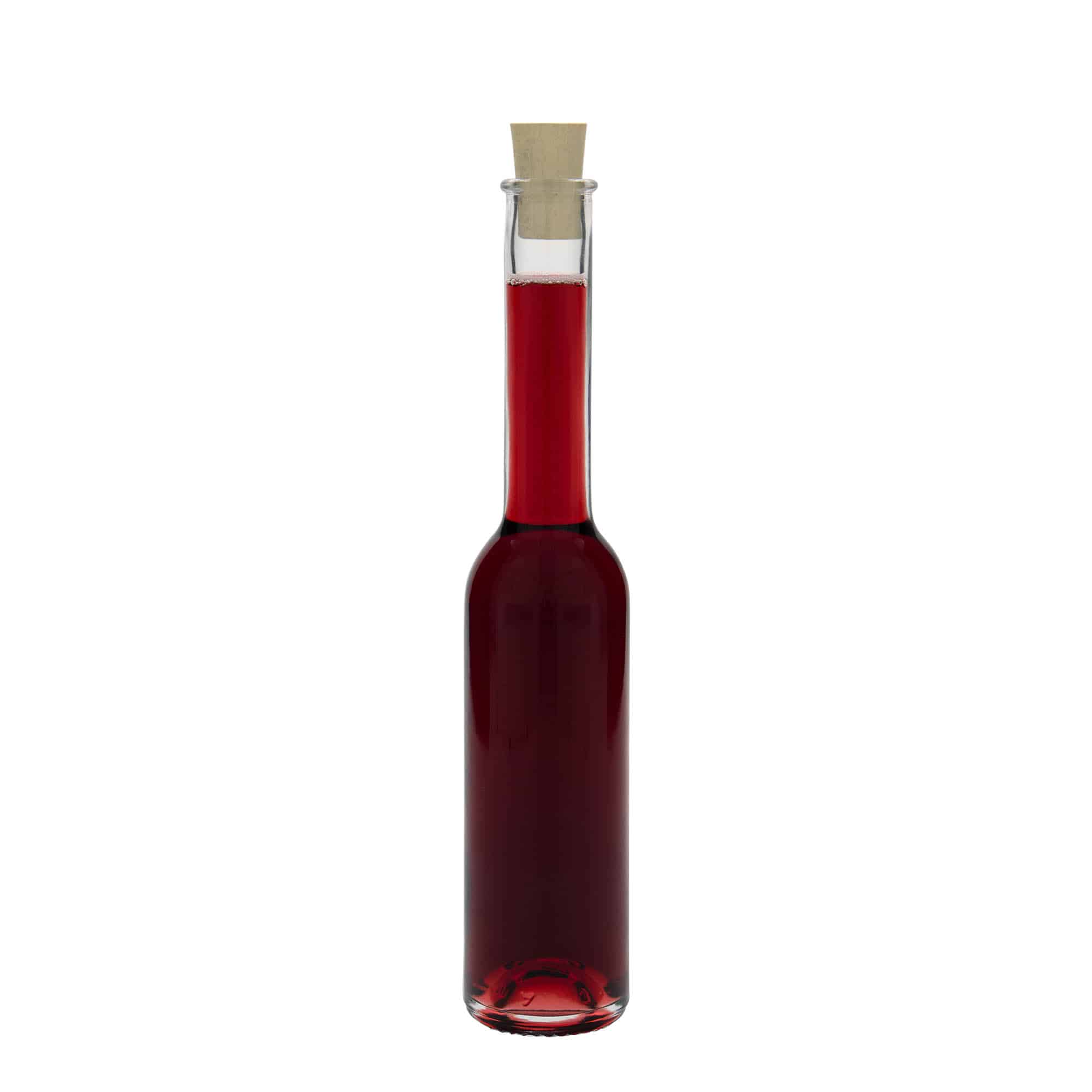 200 ml Glasflasche 'Nepera', Mündung: Kork
