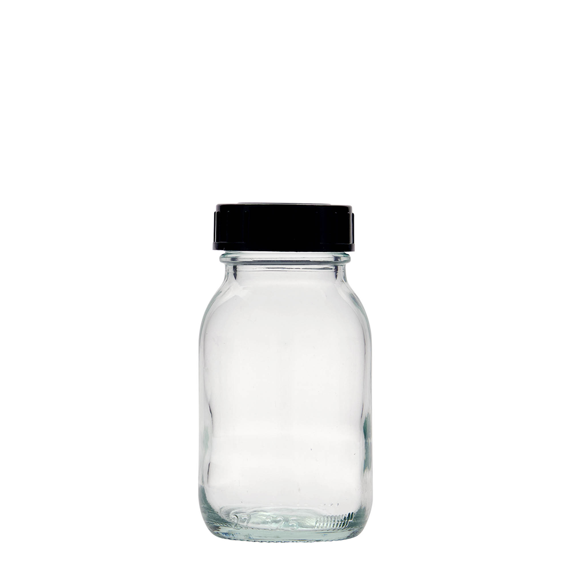 125 ml Weithalsglas, Mündung: DIN 40 125 ml Weithalsglas, Mündung: DIN 40