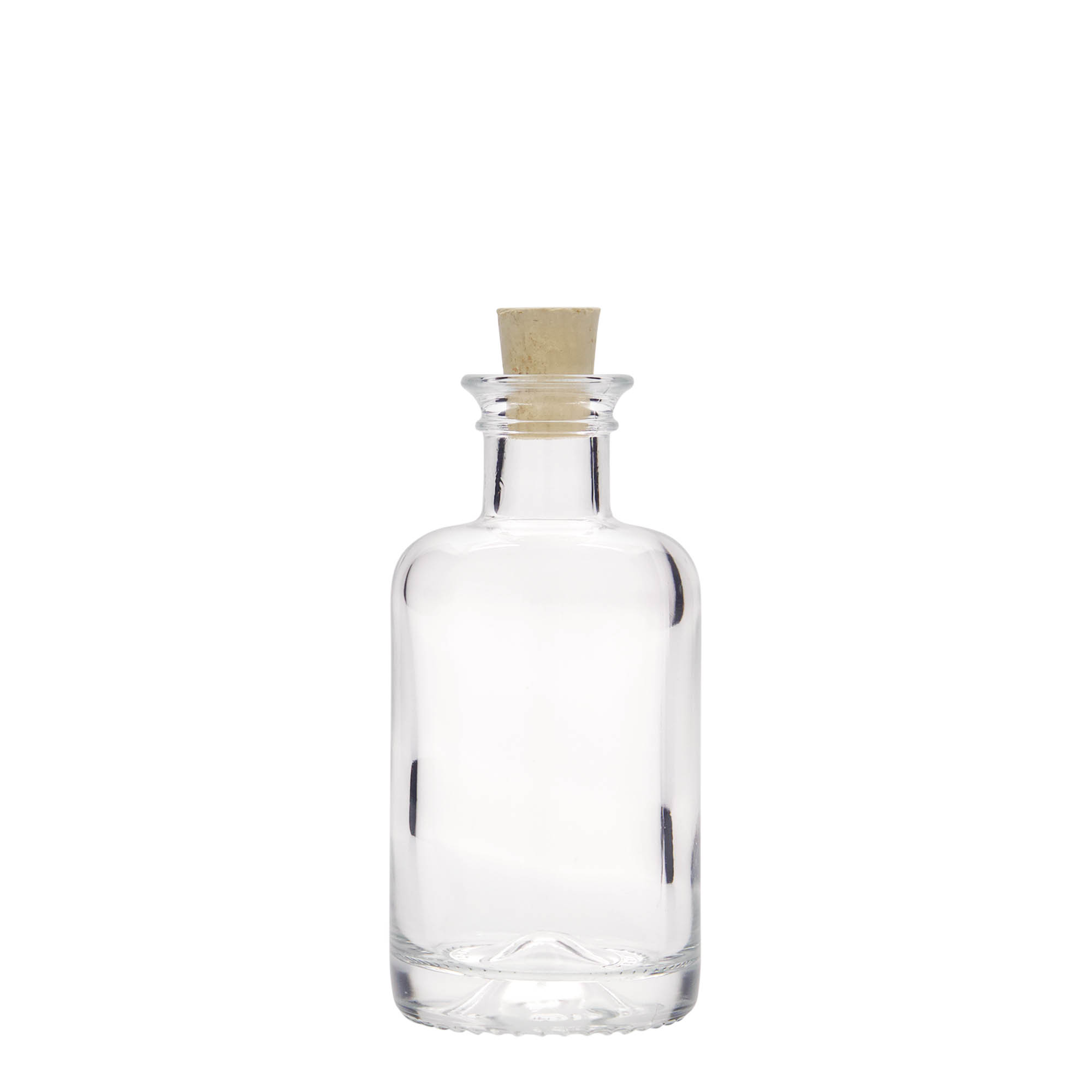 100 ml Glasflasche Apotheker, Mündung: Kork 100 ml Glasflasche Apotheker, Mündung: Kork
