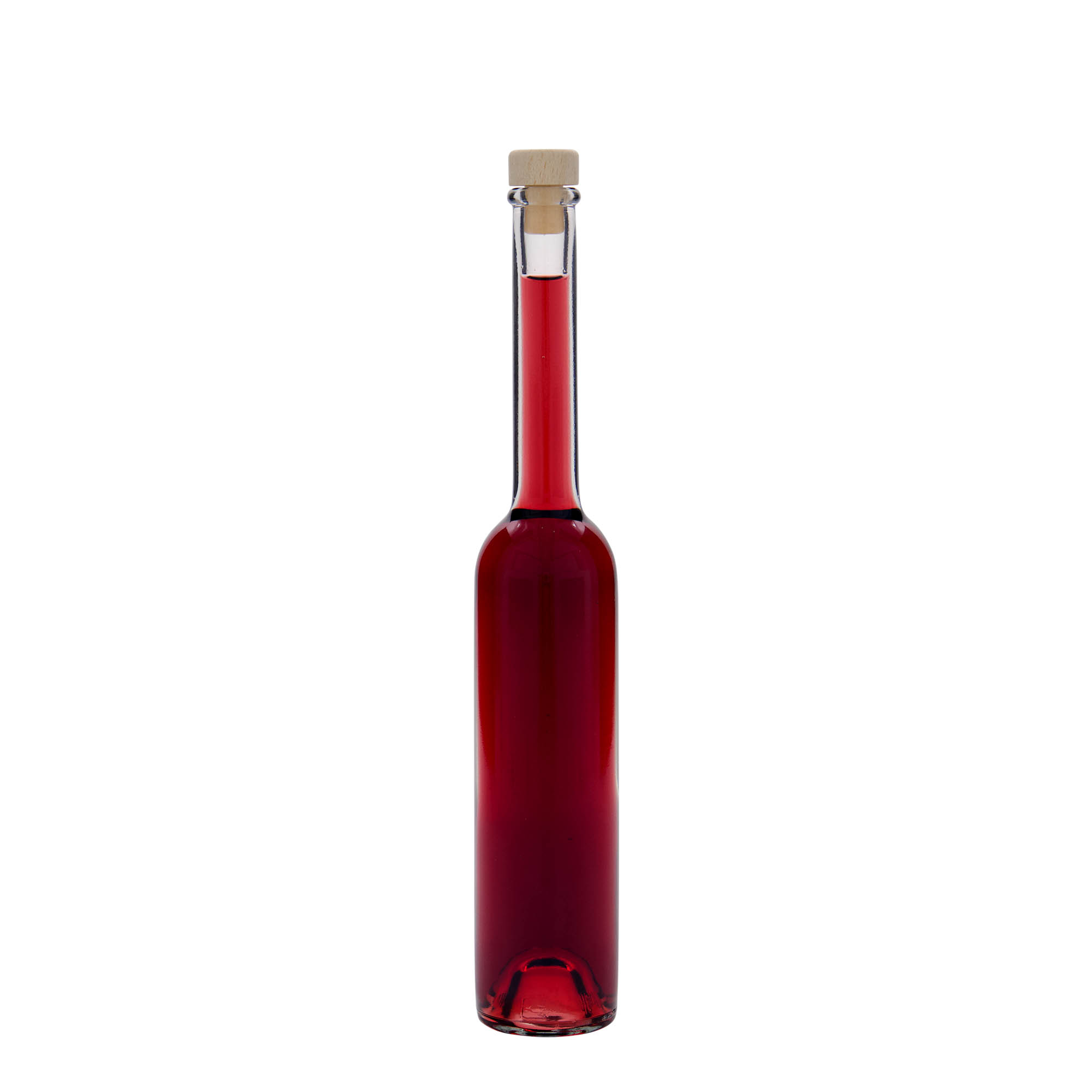 100 ml Glasflasche 'Platina', Mündung: Kork