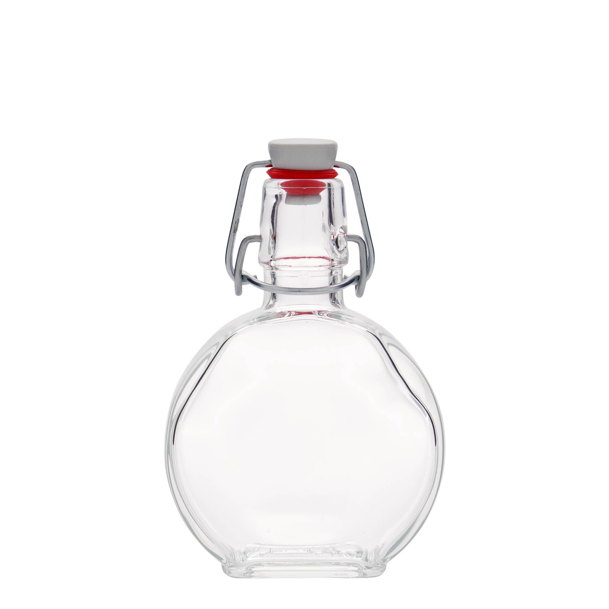 200 ml Glasflasche „Sensatione“, rechteckig, Mündung: Bügelverschluss 200 ml Glasflasche „Sensatione“, rechteckig, Mündung: Bügelverschluss