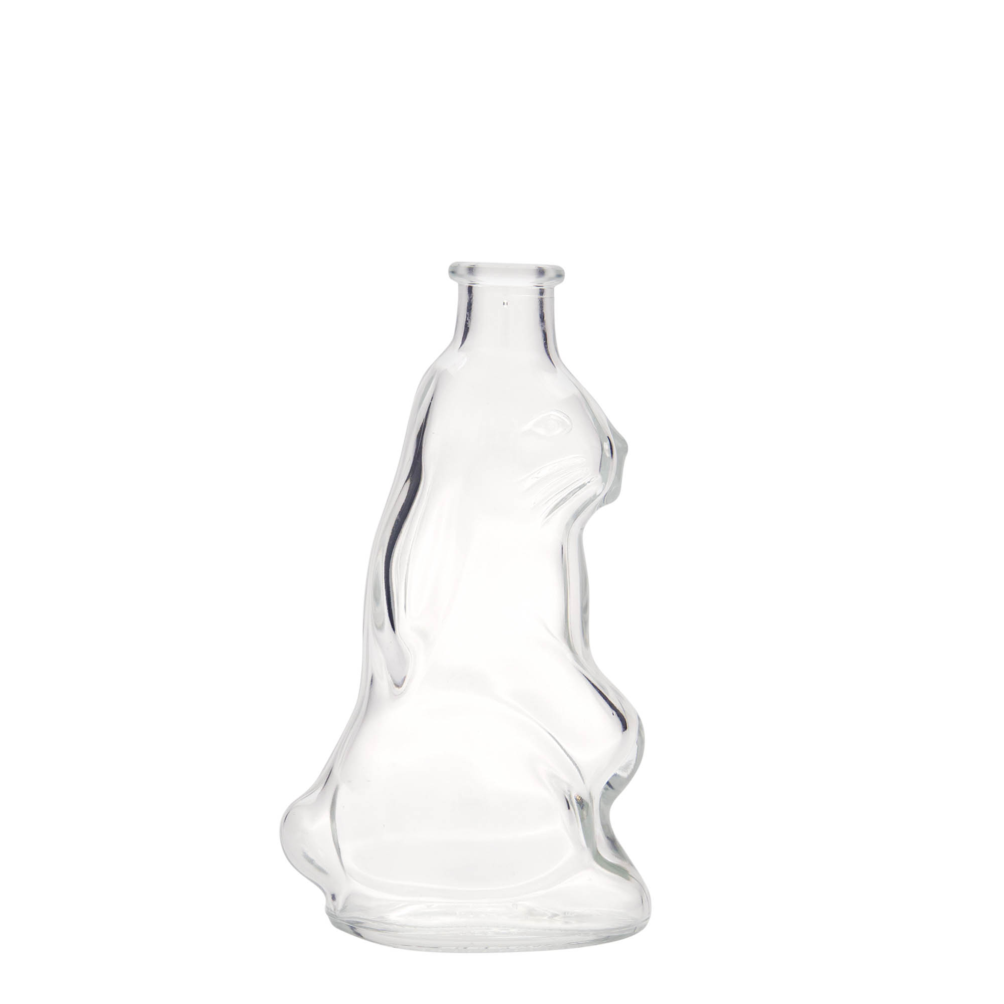 200 ml Glasflasche 'Hase', Mündung: Kork