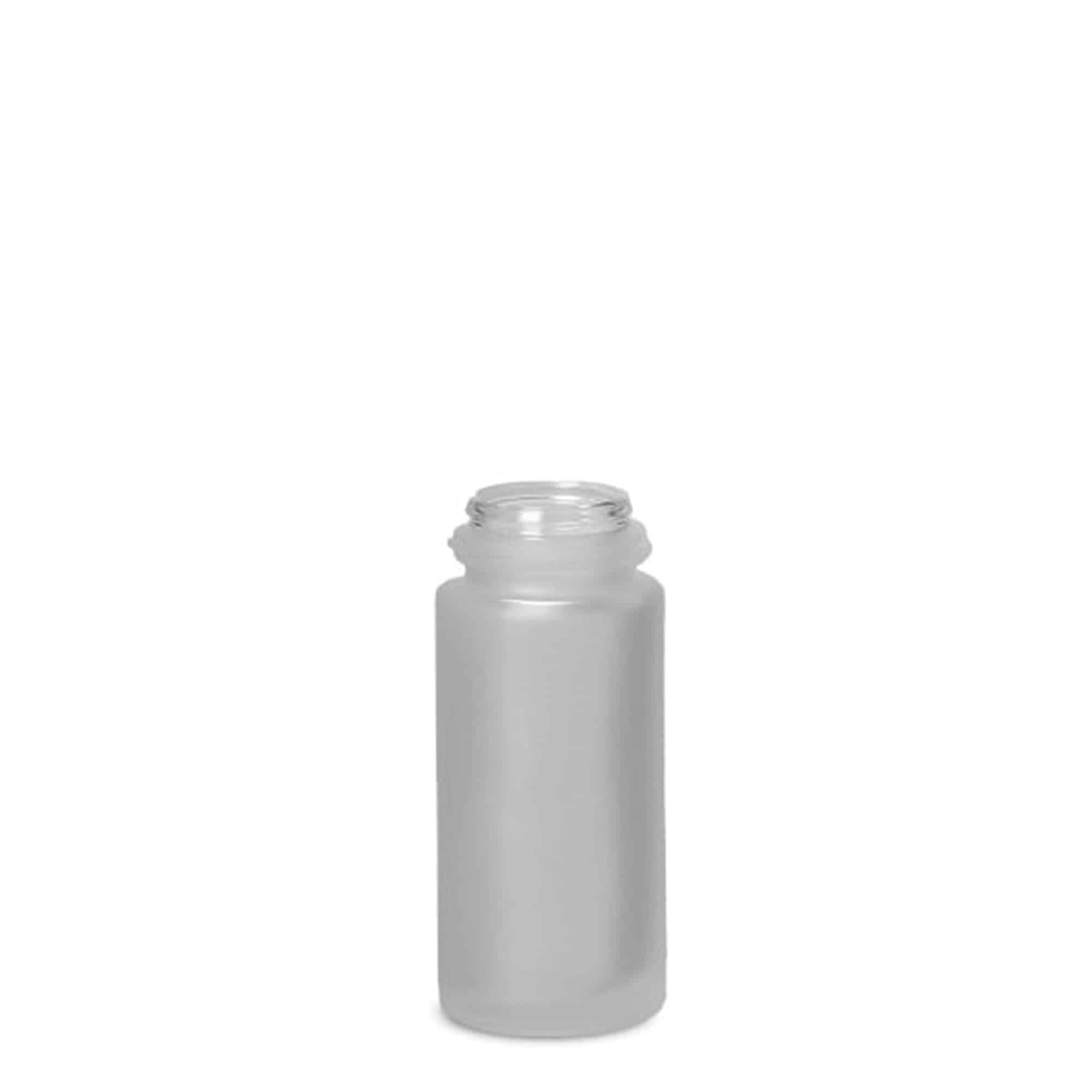 50 ml Roll-On-Flasche, Glas, geeist, Mündung: Schraubverschluss 50 ml Roll-On-Flasche, Glas, geeist, Mündung: Schraubverschluss