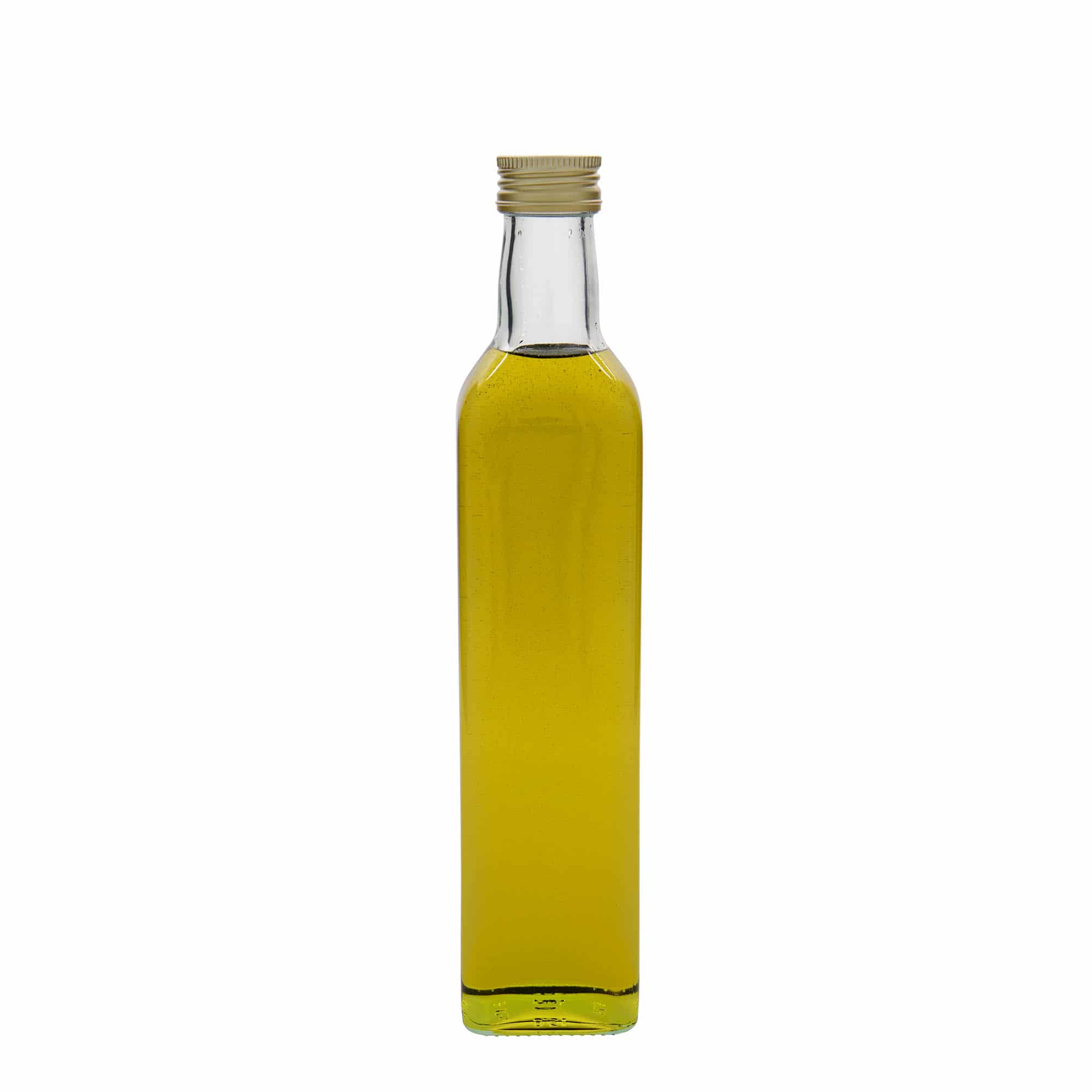 500 ml Glasflasche 'Marasca', quadratisch, Mündung: PP 31,5