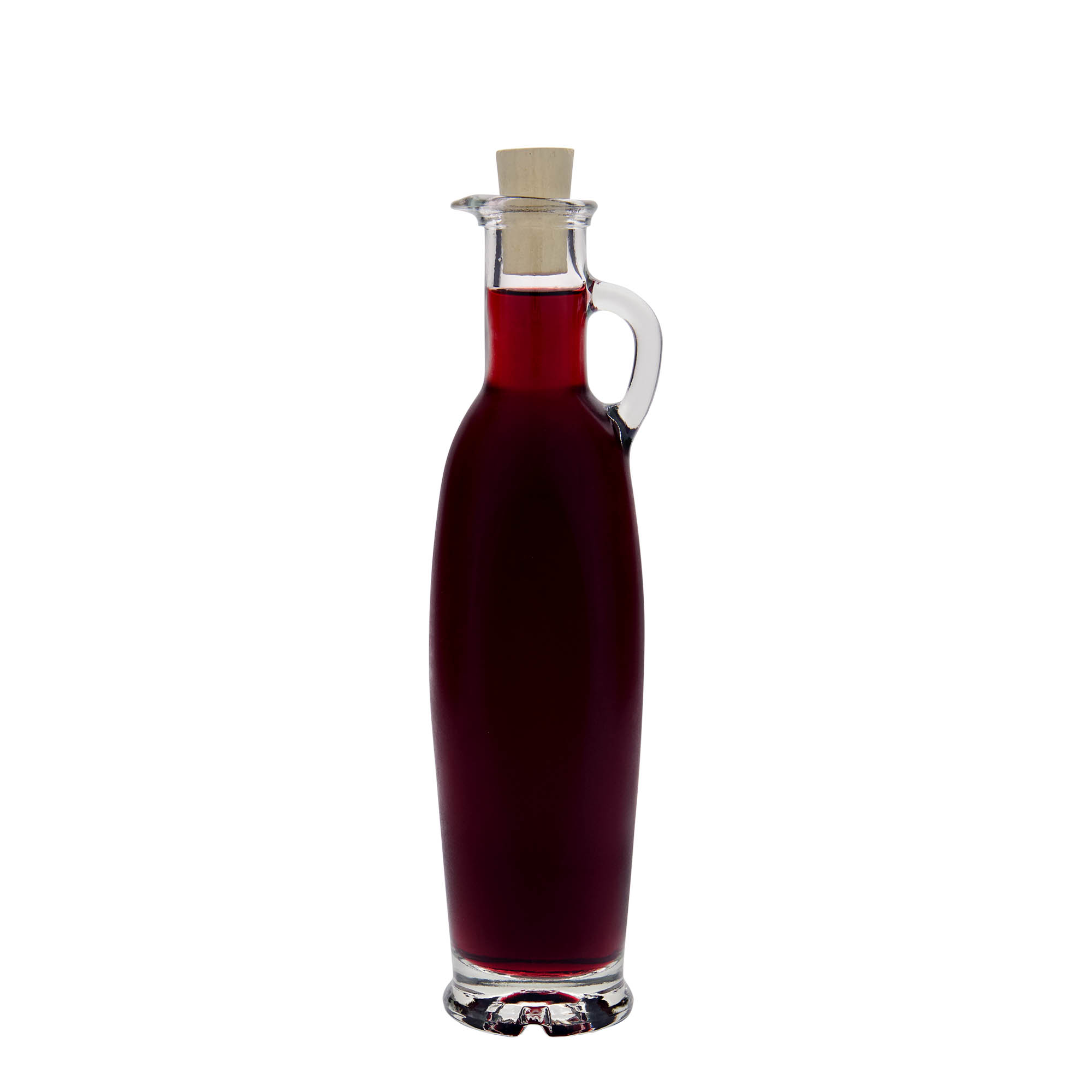 250 ml Glasflasche 'Simona', Mündung: Kork 250 ml Glasflasche 'Simona', Mündung: Kork