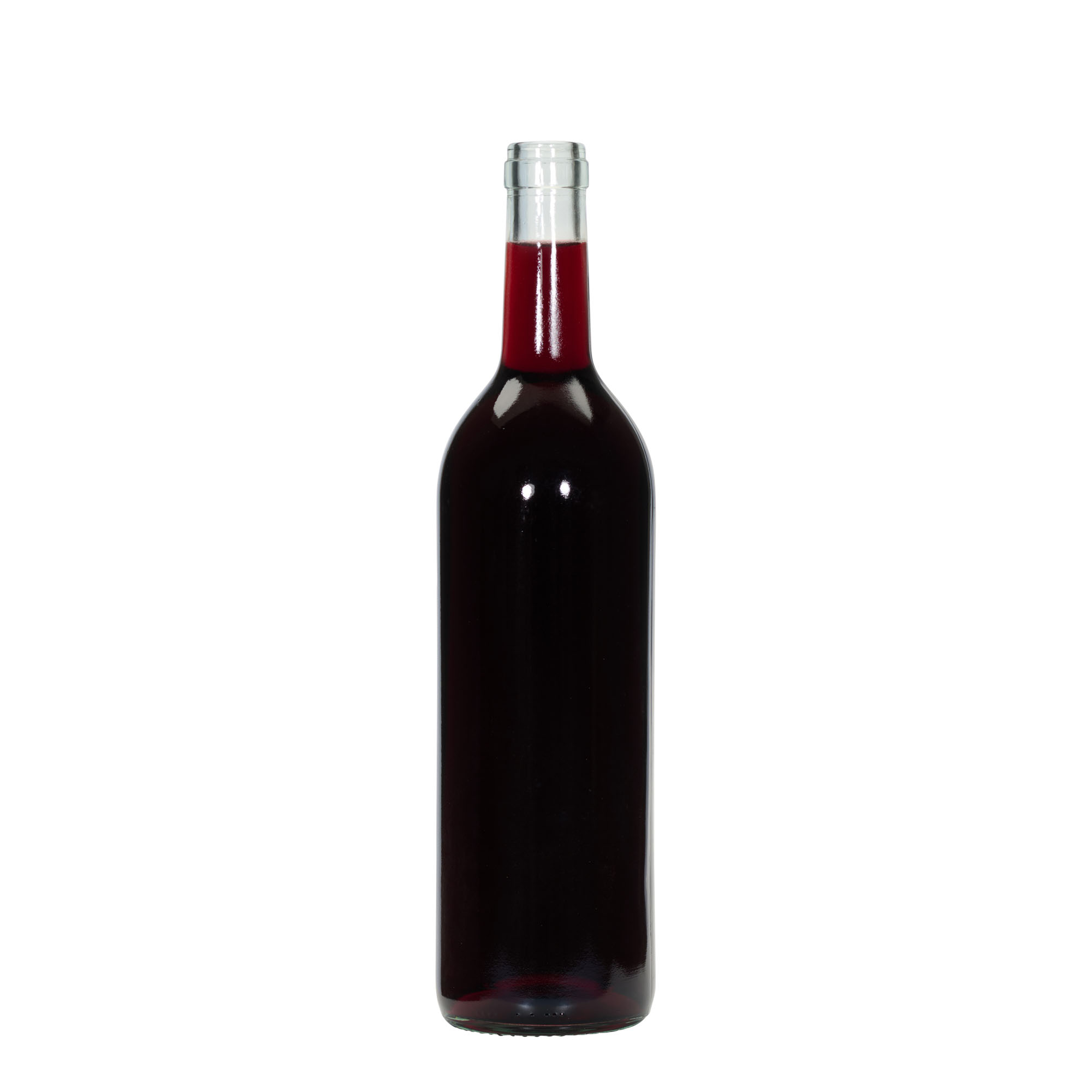 750 ml Glasflasche 'Bordeaux Tradition', Mündung: Kork 750 ml Glasflasche 'Bordeaux Tradition', Mündung: Kork