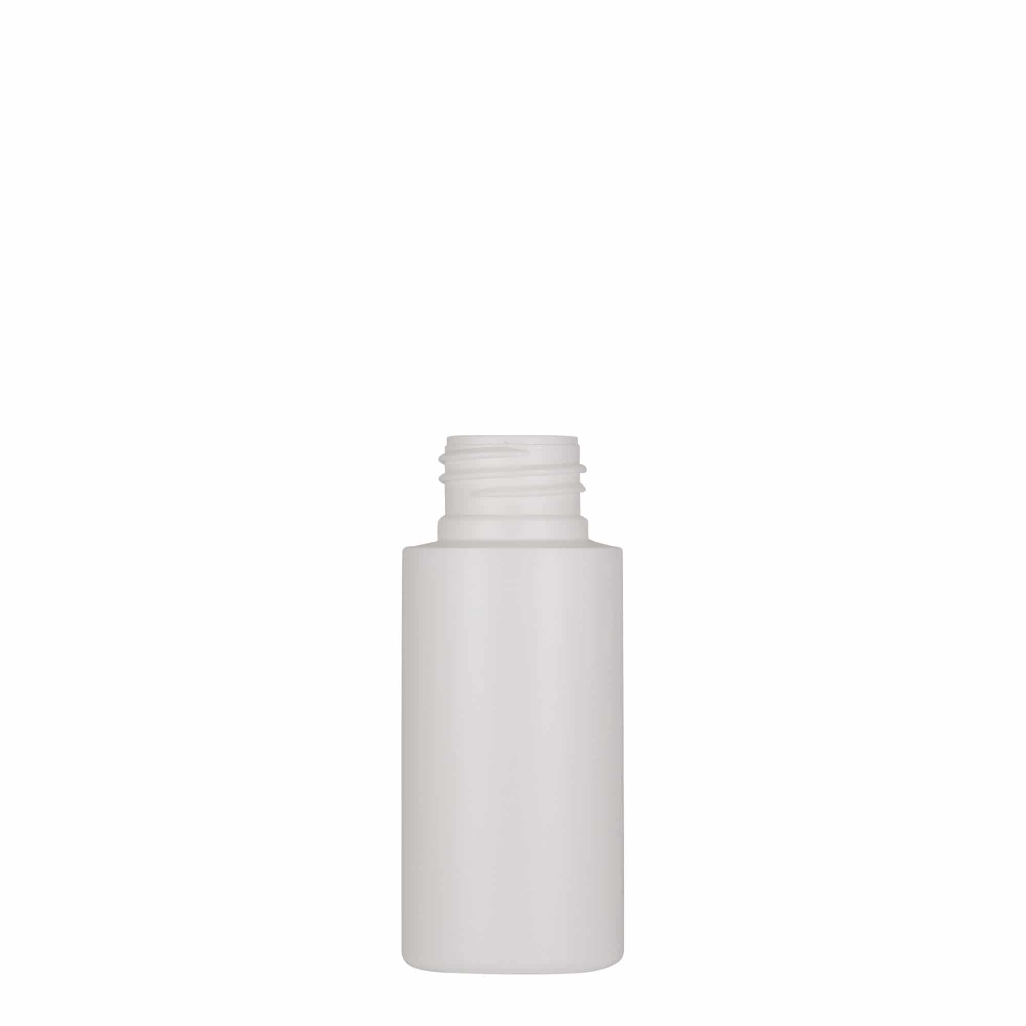 50 ml Kunststoffflasche „Pipe“, Braskem®, weiß, Mündung:  24/410