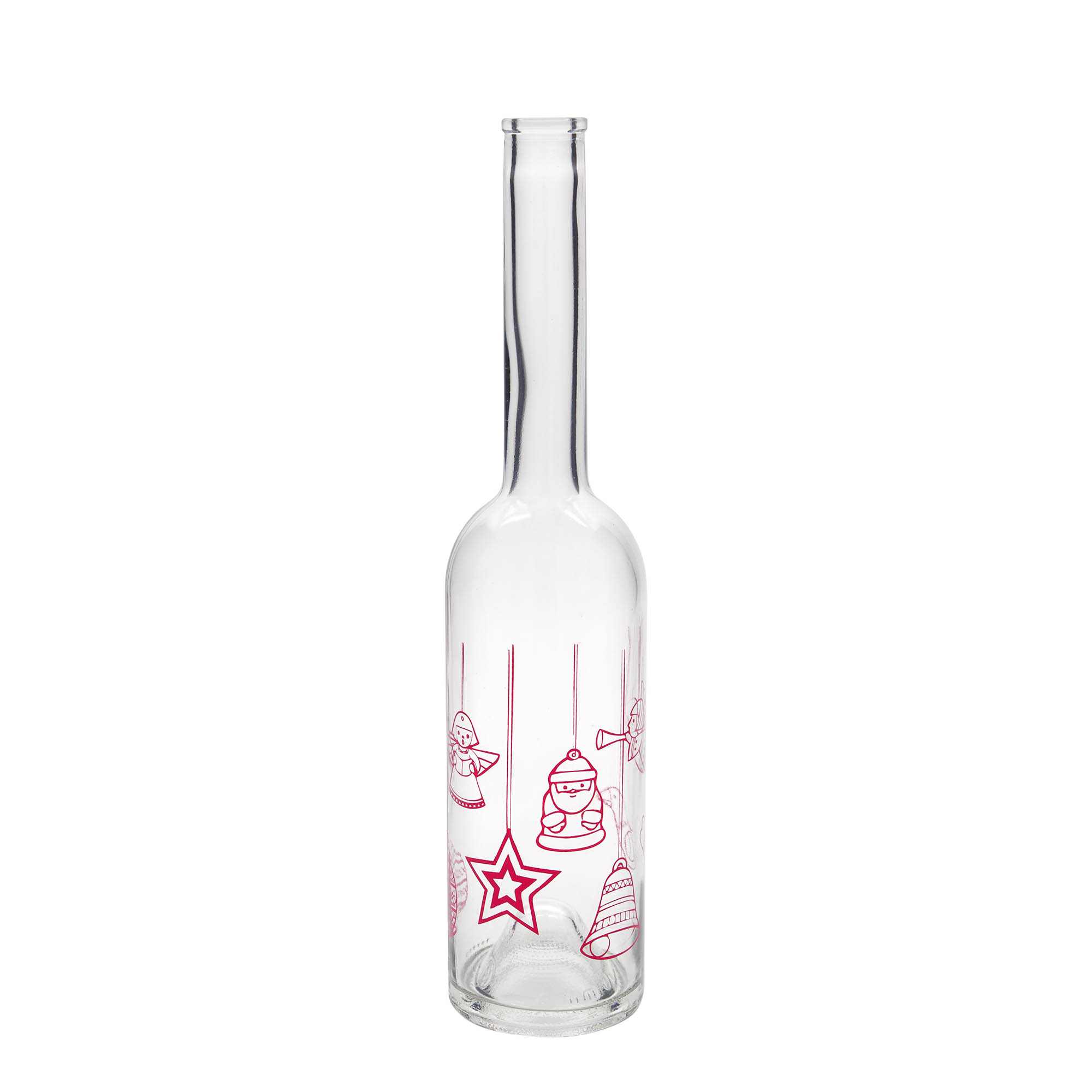 500 ml Glasflasche 'Opera', Motiv: Sterne, Mündung: Kork 500 ml Glasflasche 'Opera', Motiv: Sterne, Mündung: Kork