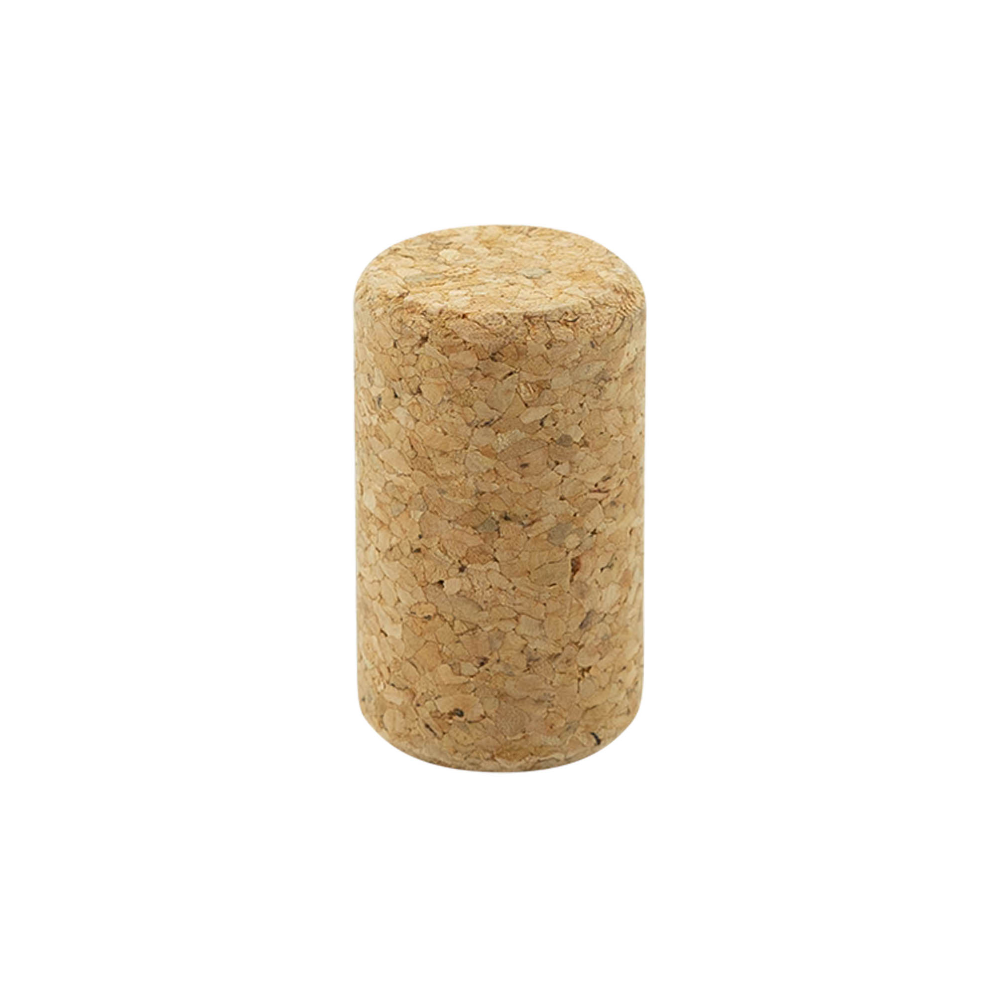 Weinkorken 22,5 mm, Presskork, beige, für Mündung: Kork