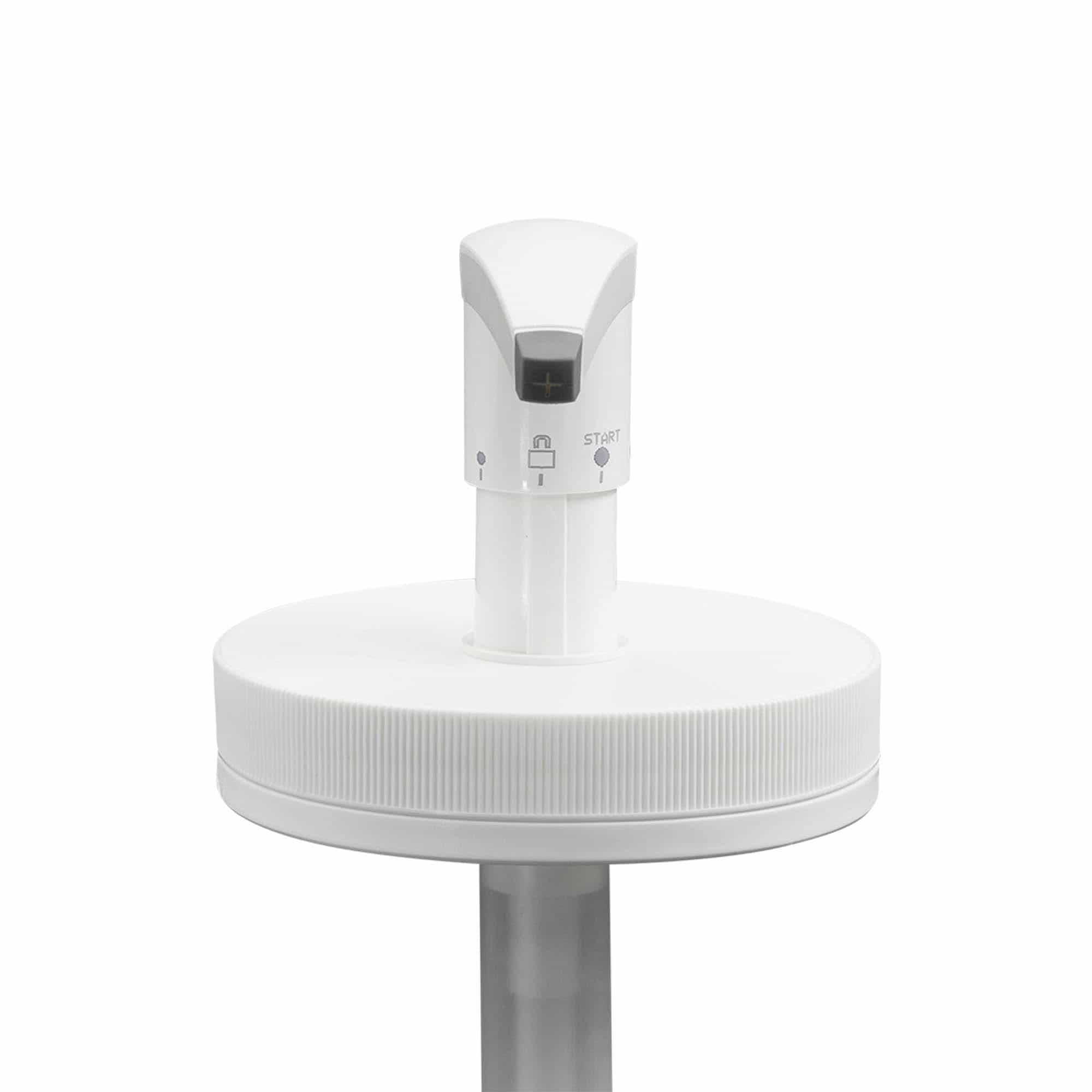 Dispenserpumpe für 1.240 ml 'Securibox', PE-Kunststoff, weiß, für Mündung: Schraubverschluss