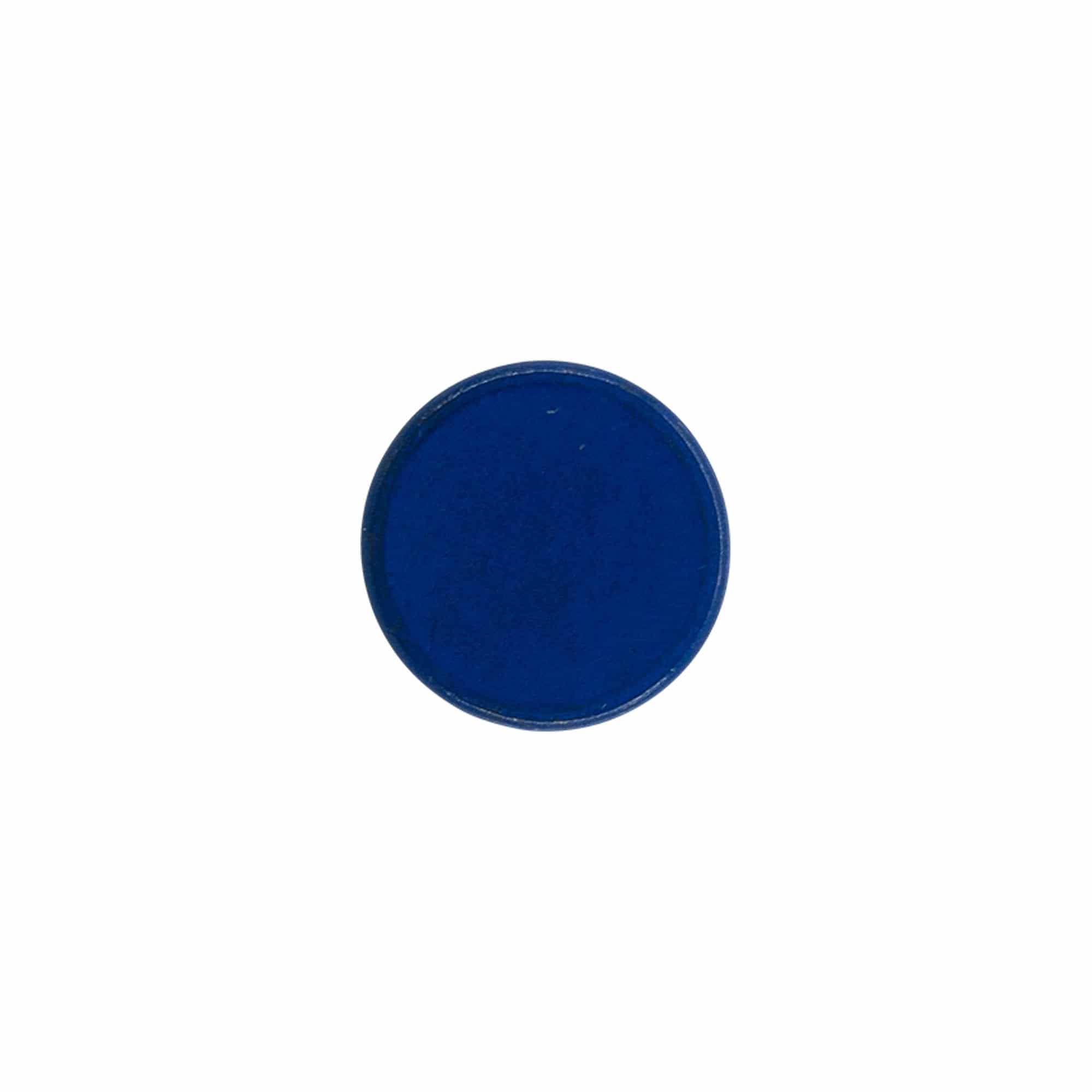 Griffkorken 19 mm, Holz/Kunststoff, blau, für Mündung: Kork