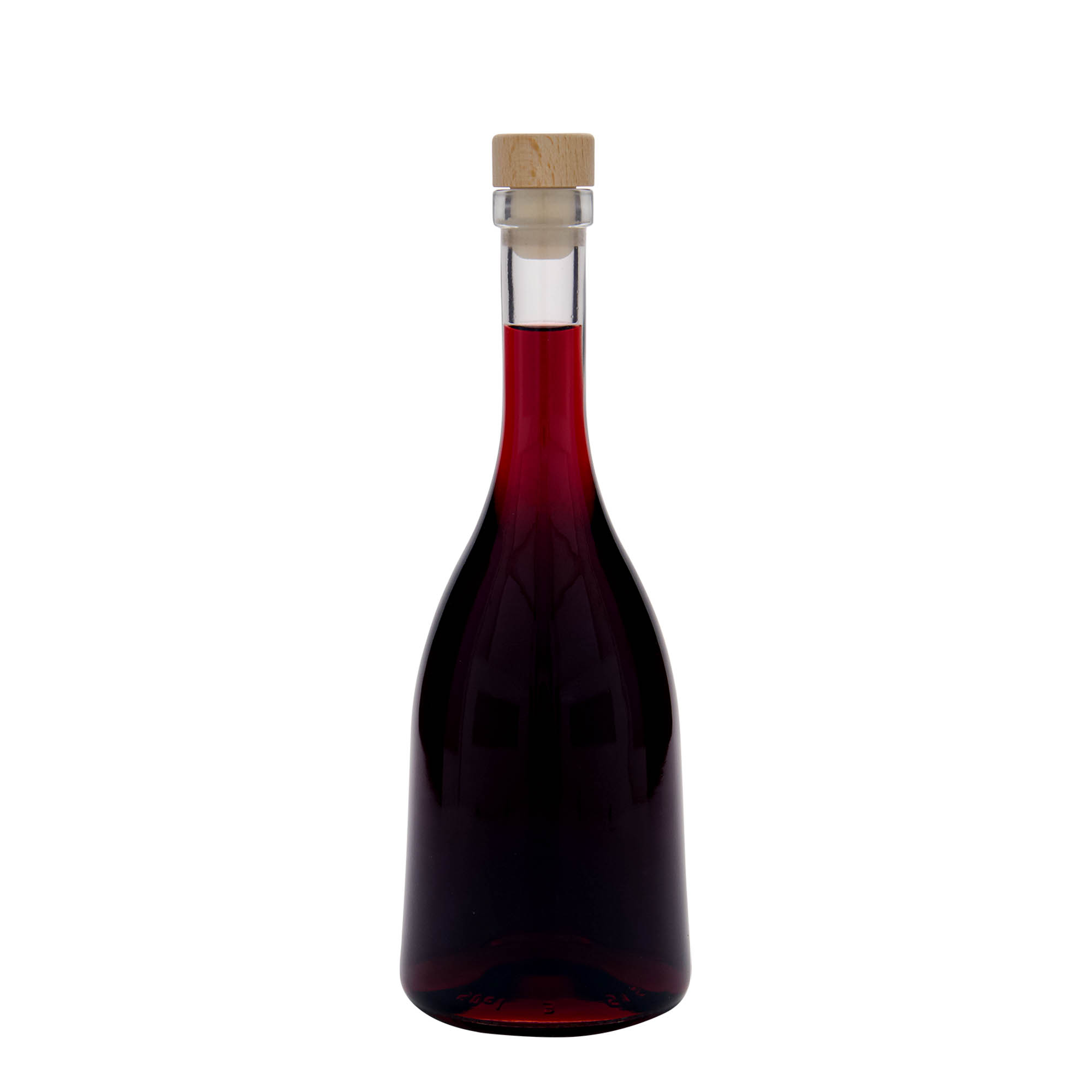 500 ml Glasflasche 'Rustica speciale speciale', Mündung: Kork