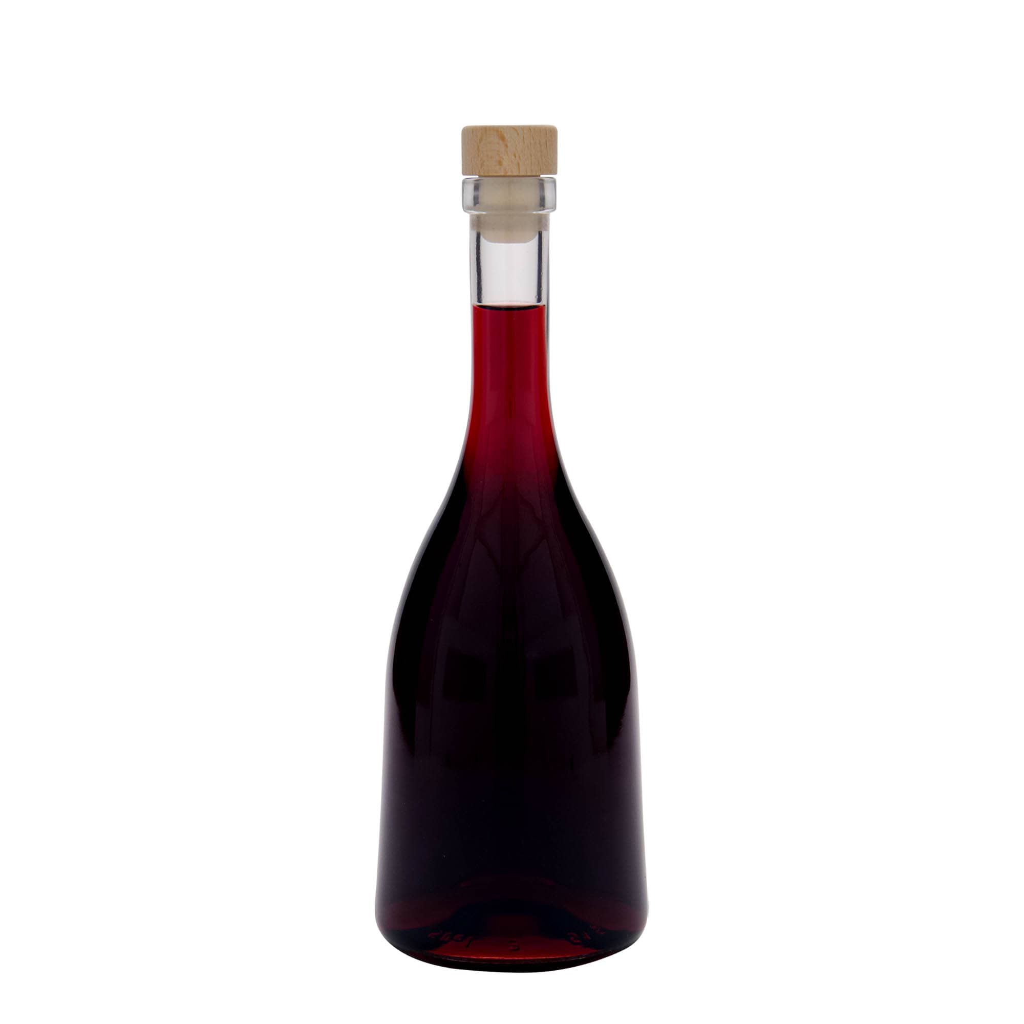 500 ml Glasflasche „Rustica speciale“, Mündung: Kork