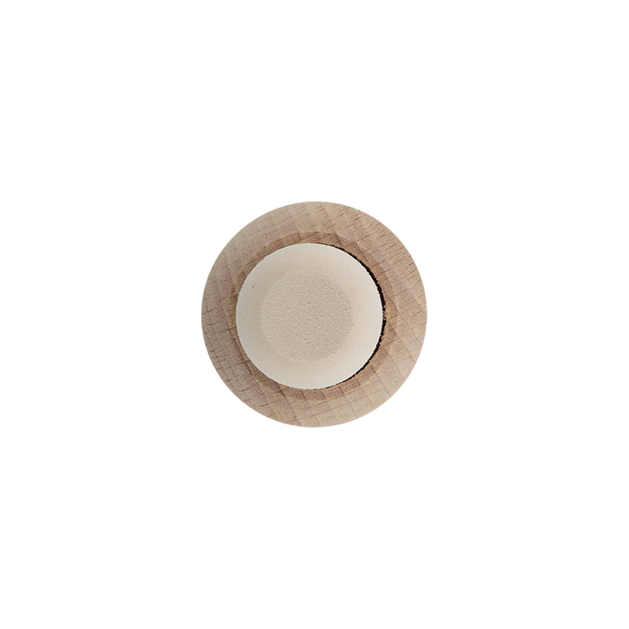 Griffkorken 19 mm 'Kugel', Holz/Kunststoff, für Mündung: Kork