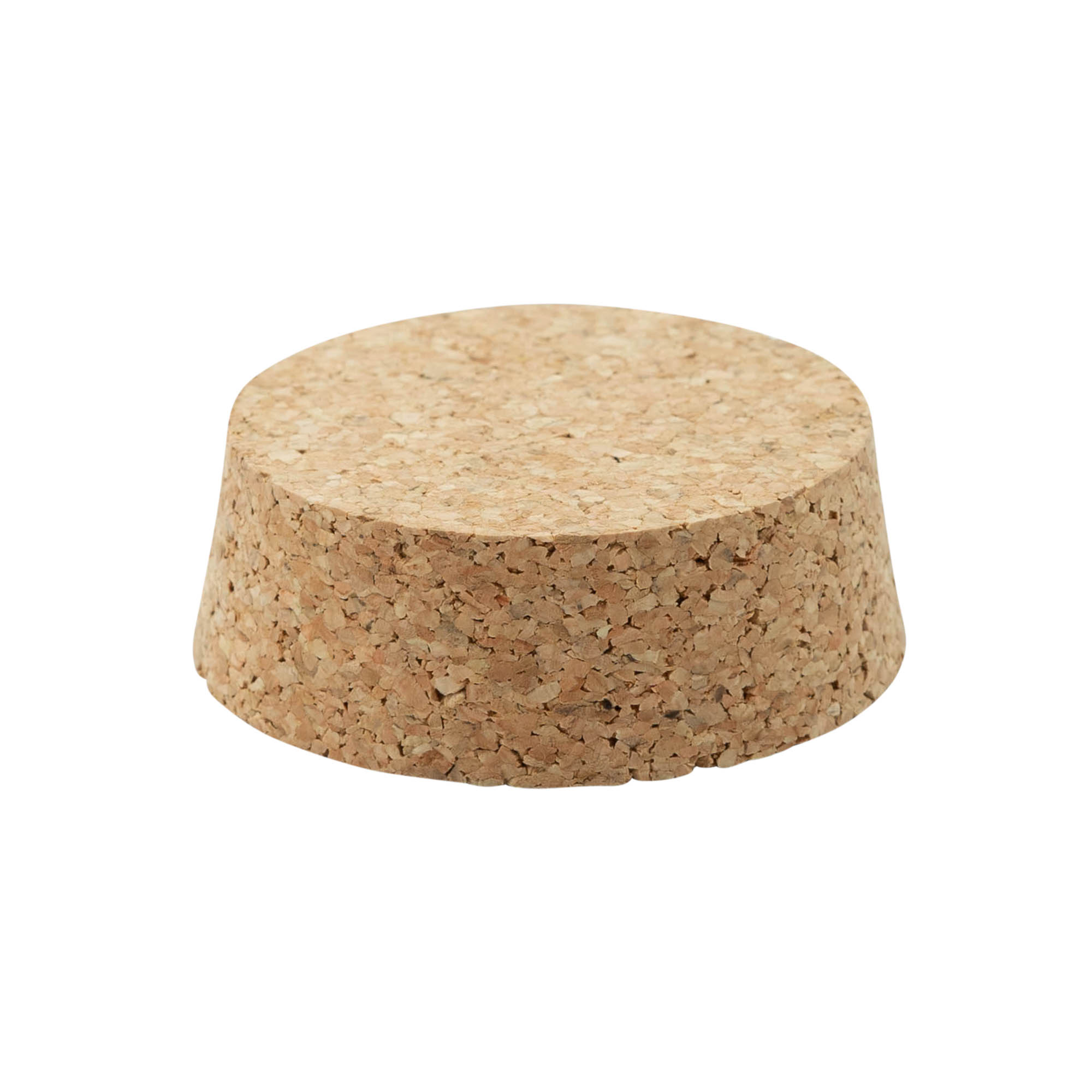 Spitzkorken 54-60 x 27, Presskork, beige, für Mündung: Kork