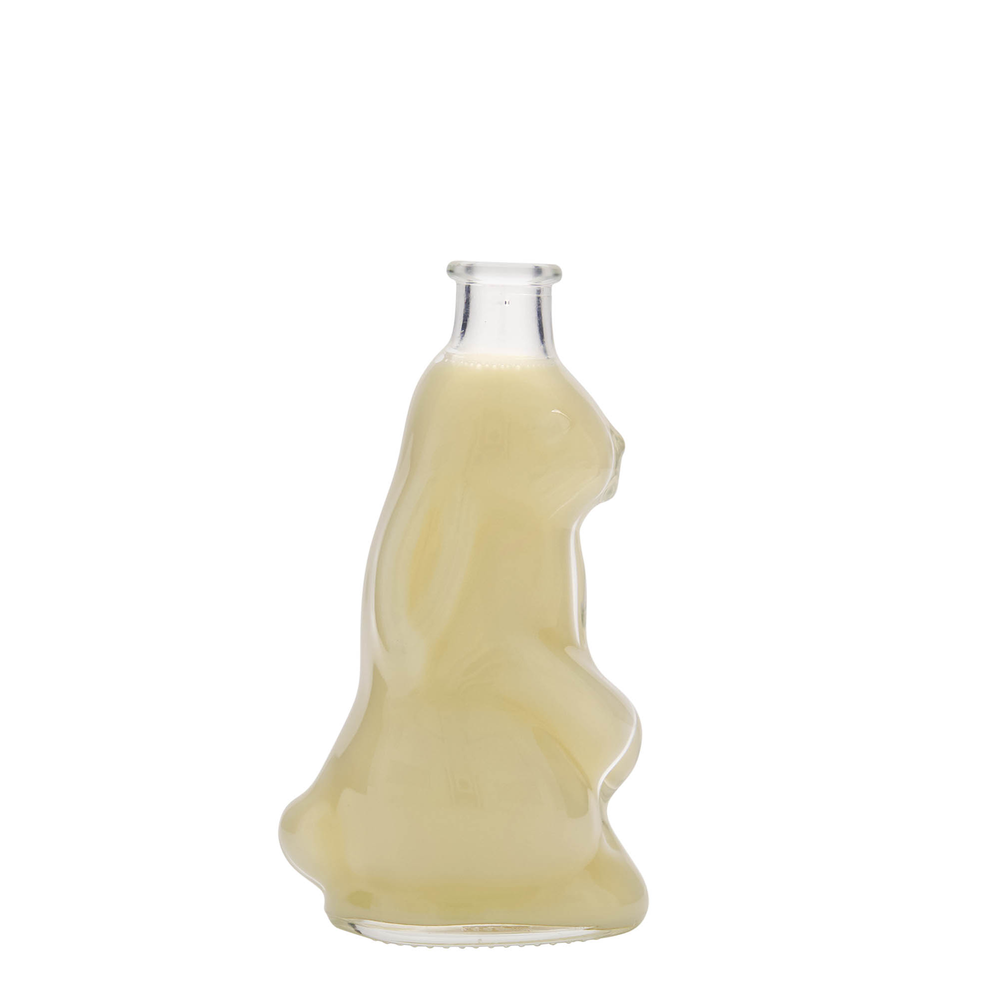 200 ml Glasflasche „Hase“, Mündung: Kork