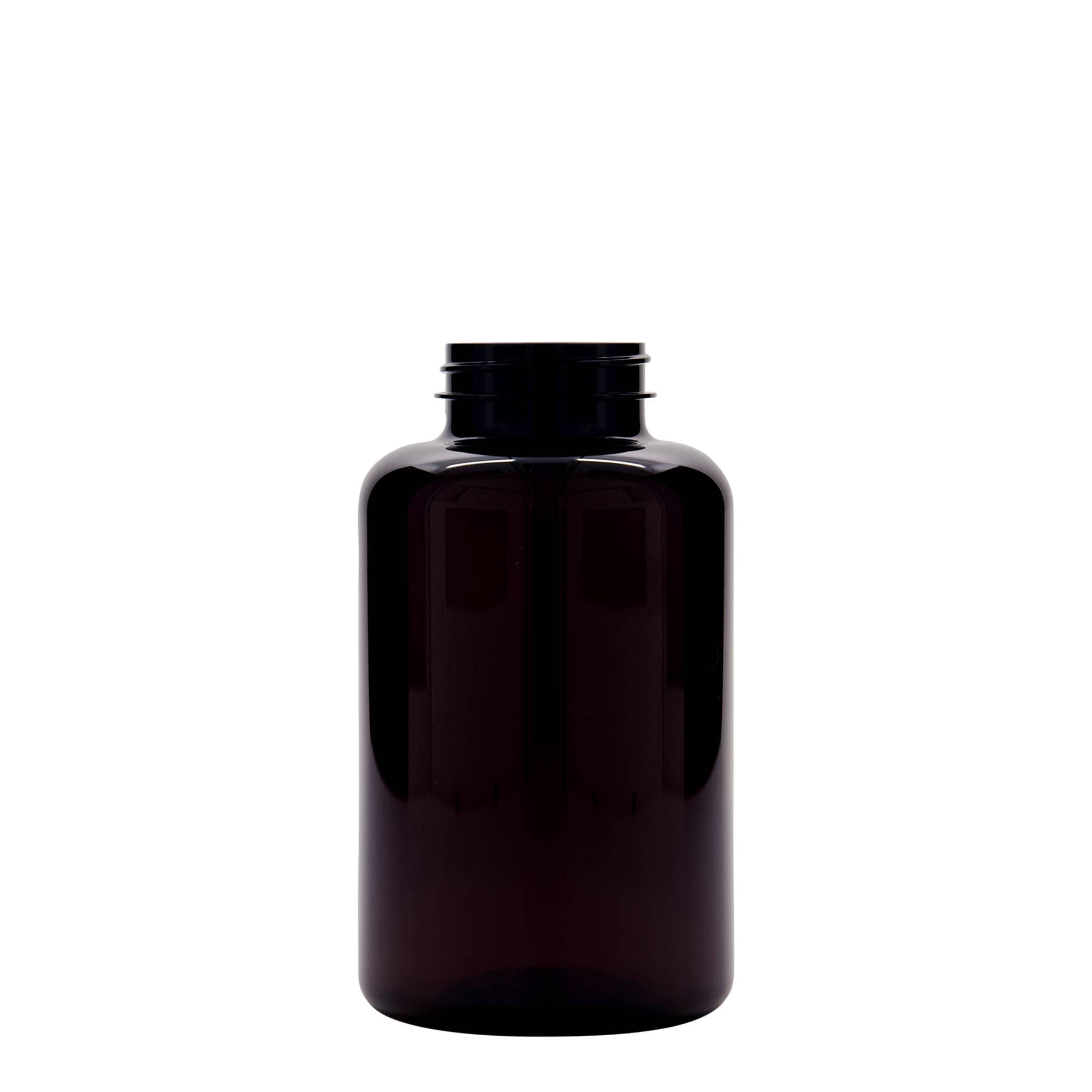 500 ml PET-Packer, Kunststoff, braun, Mündung: GPI 45/400 500 ml PET-Packer, Kunststoff, braun, Mündung: GPI 45/400
