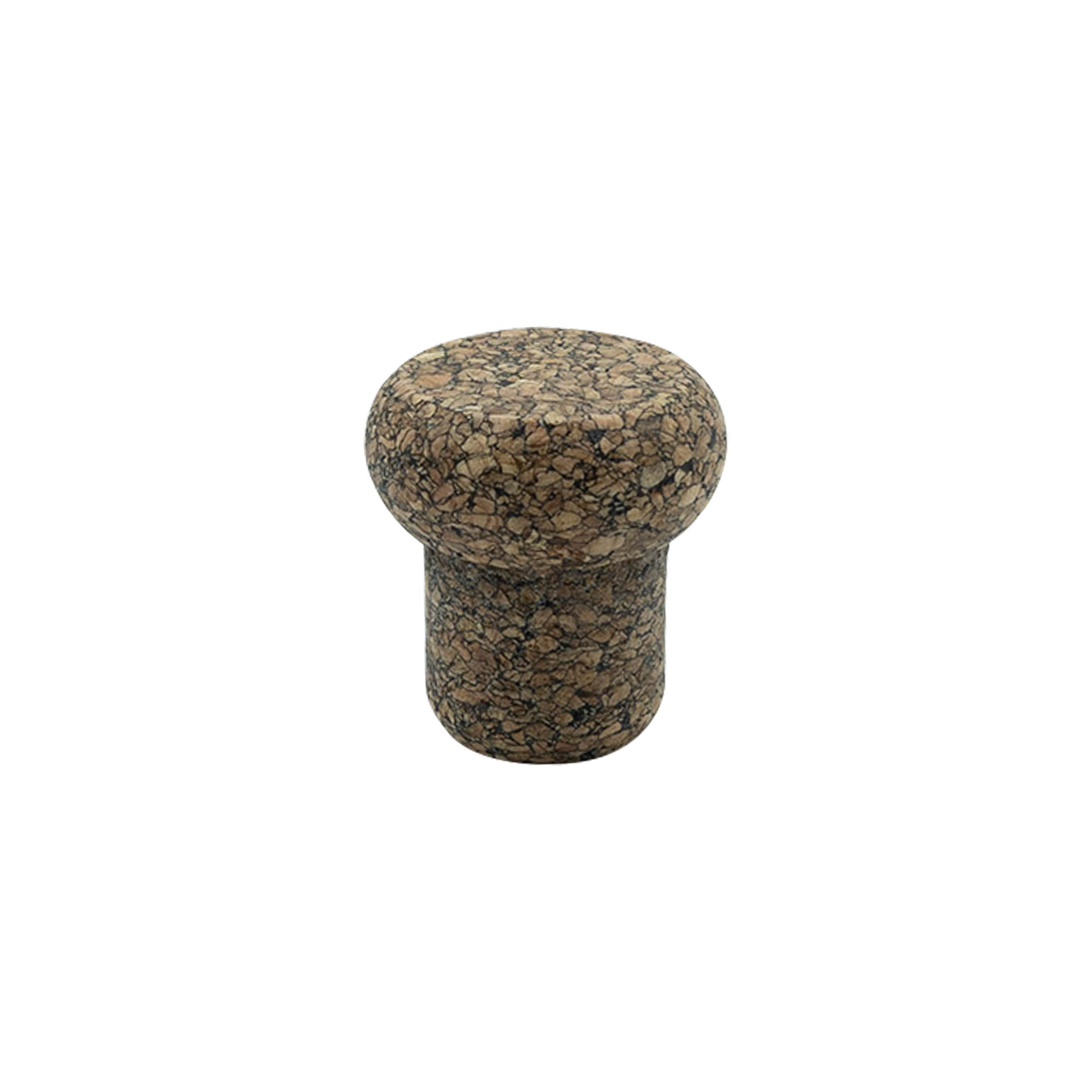 Griffkorken 'Barrel' 22,5 mm, Corkcoal, für Mündung: Kork Griffkorken 'Barrel' 22,5 mm, Corkcoal, für Mündung: Kork