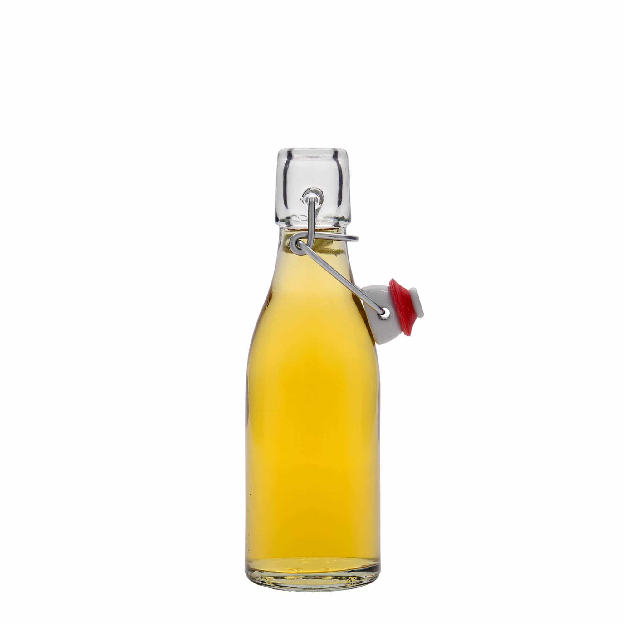 200 ml Glasflasche 'Paul', Mündung: Bügelverschluss