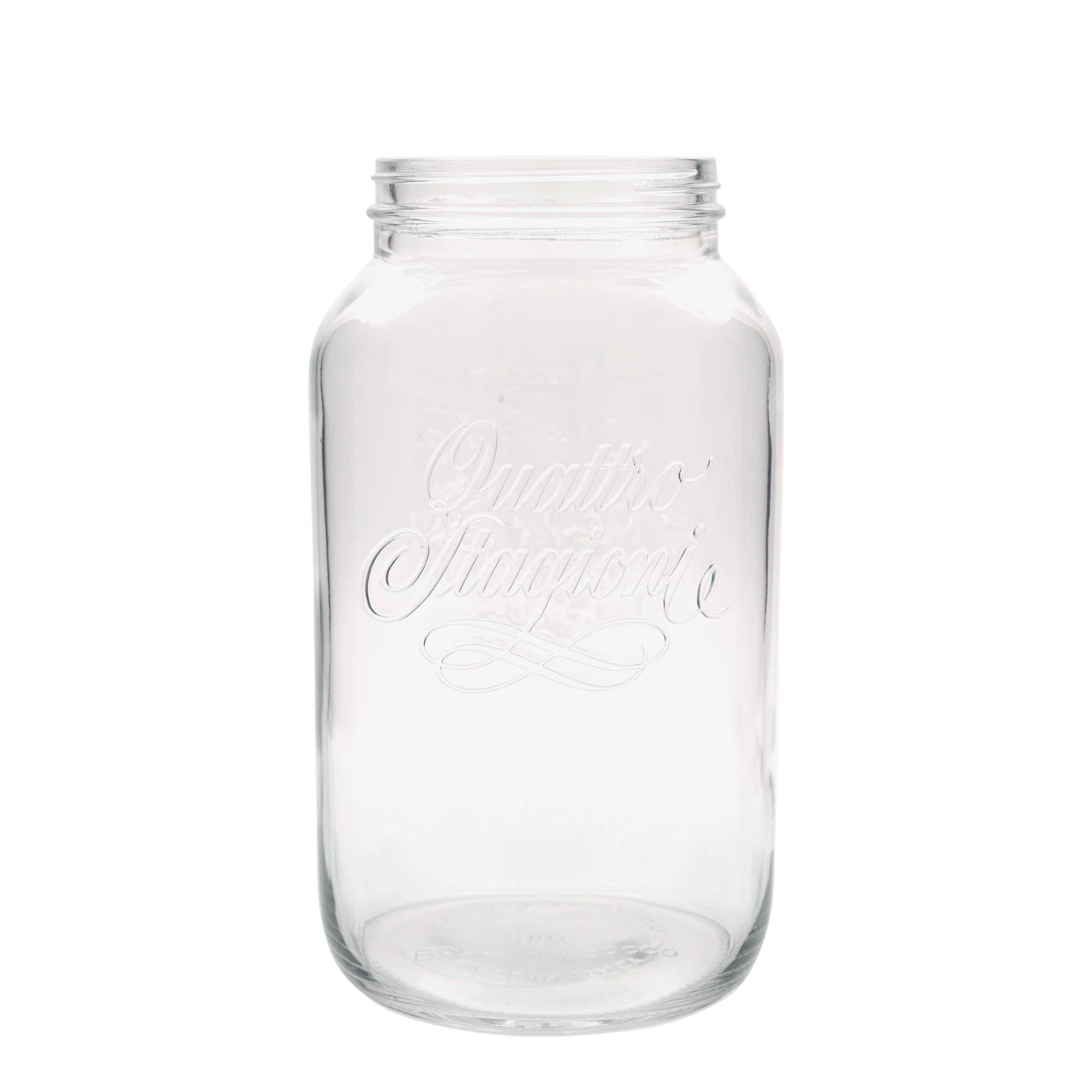3.800 ml Glas „Quattro Stagioni“, Mündung: Schraubverschluss