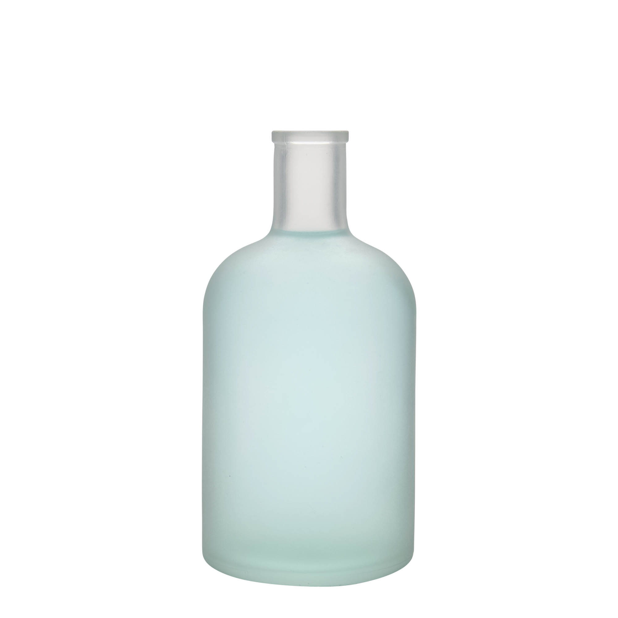 700 ml Glasflasche 'Gerardino', geeist, Mündung: Kork 700 ml Glasflasche 'Gerardino', geeist, Mündung: Kork