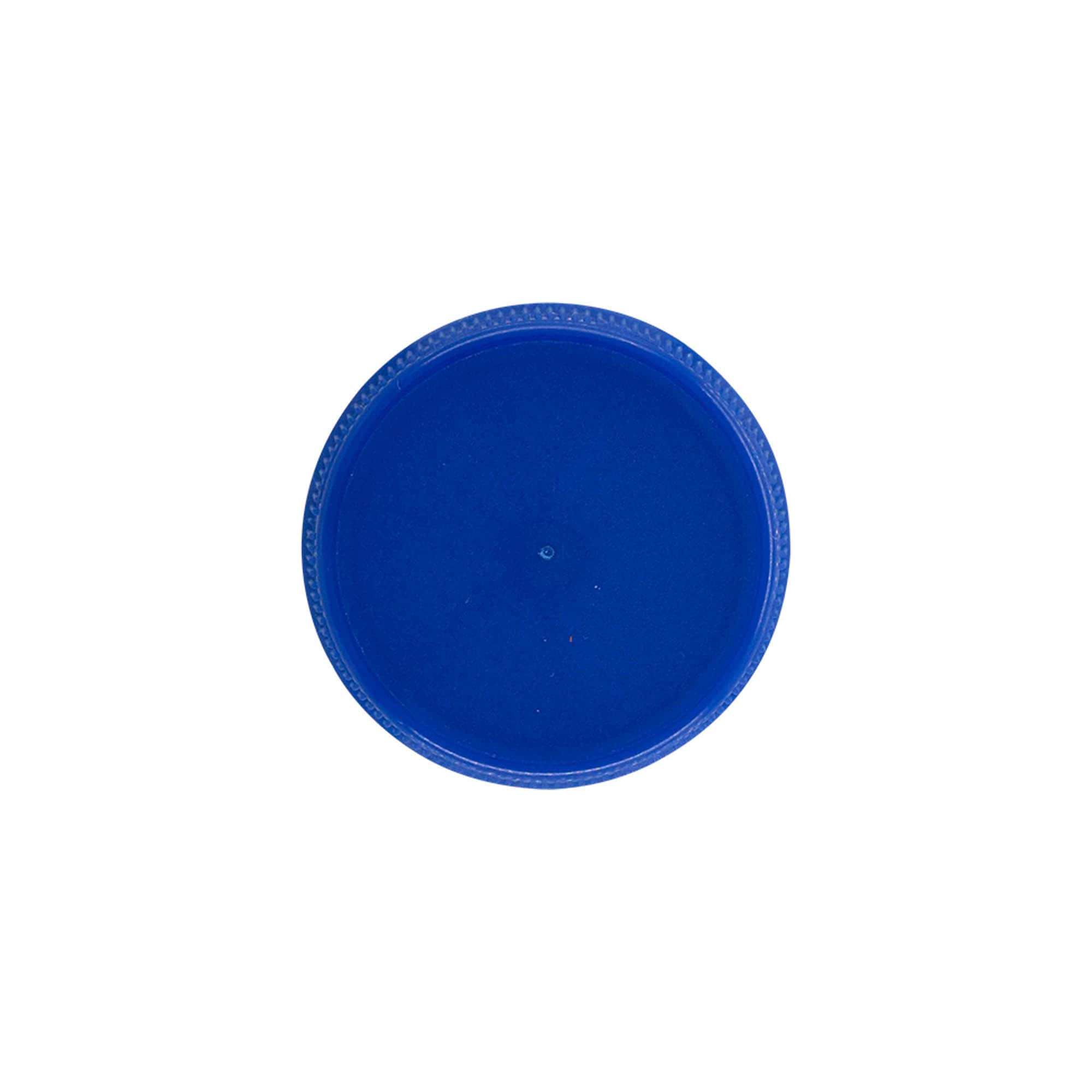 Schraubverschluss Zweistartgewinde, PE-Kunststoff, blau, für Mündung: PET 38 mm Schraubverschluss Zweistartgewinde, PE-Kunststoff, blau, für Mündung: PET 38 mm