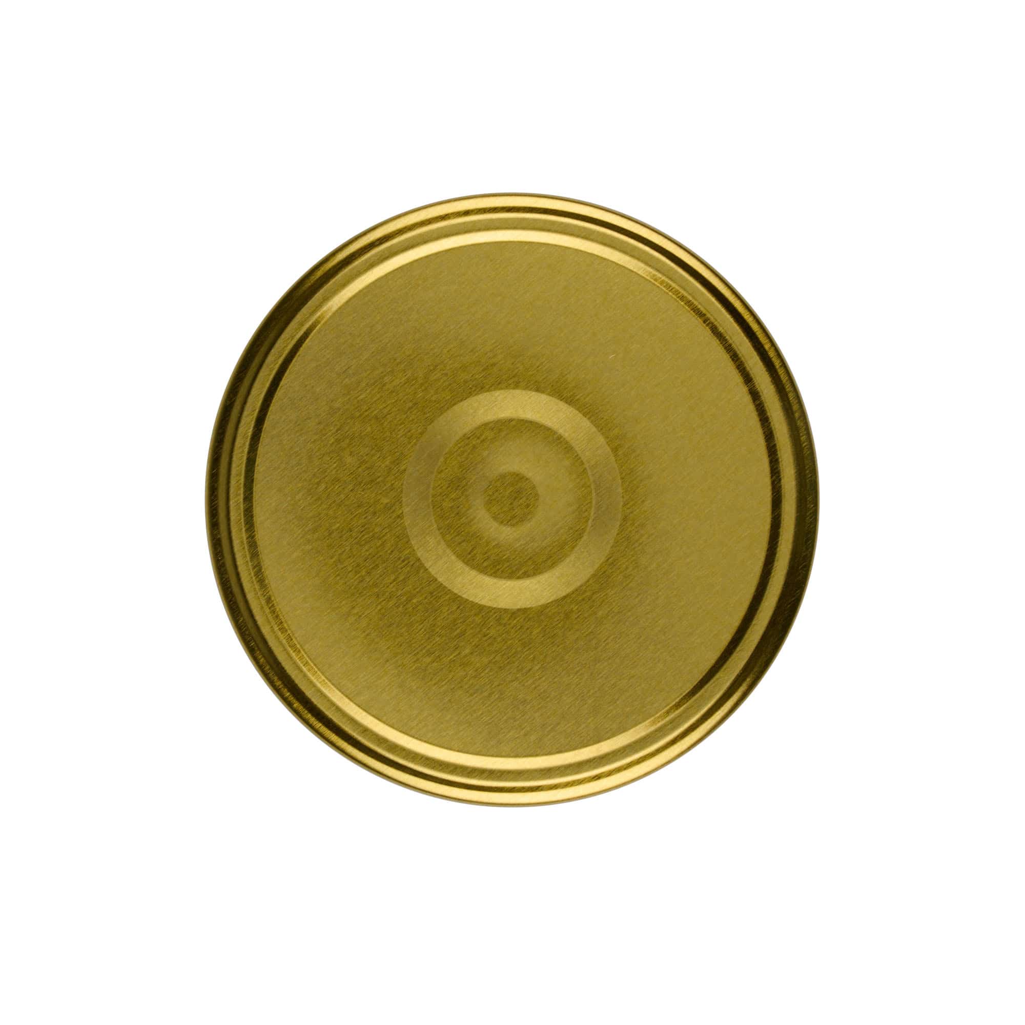 Twist-Off-Deckel, Weißblech, gold, für Mündung: TO 100