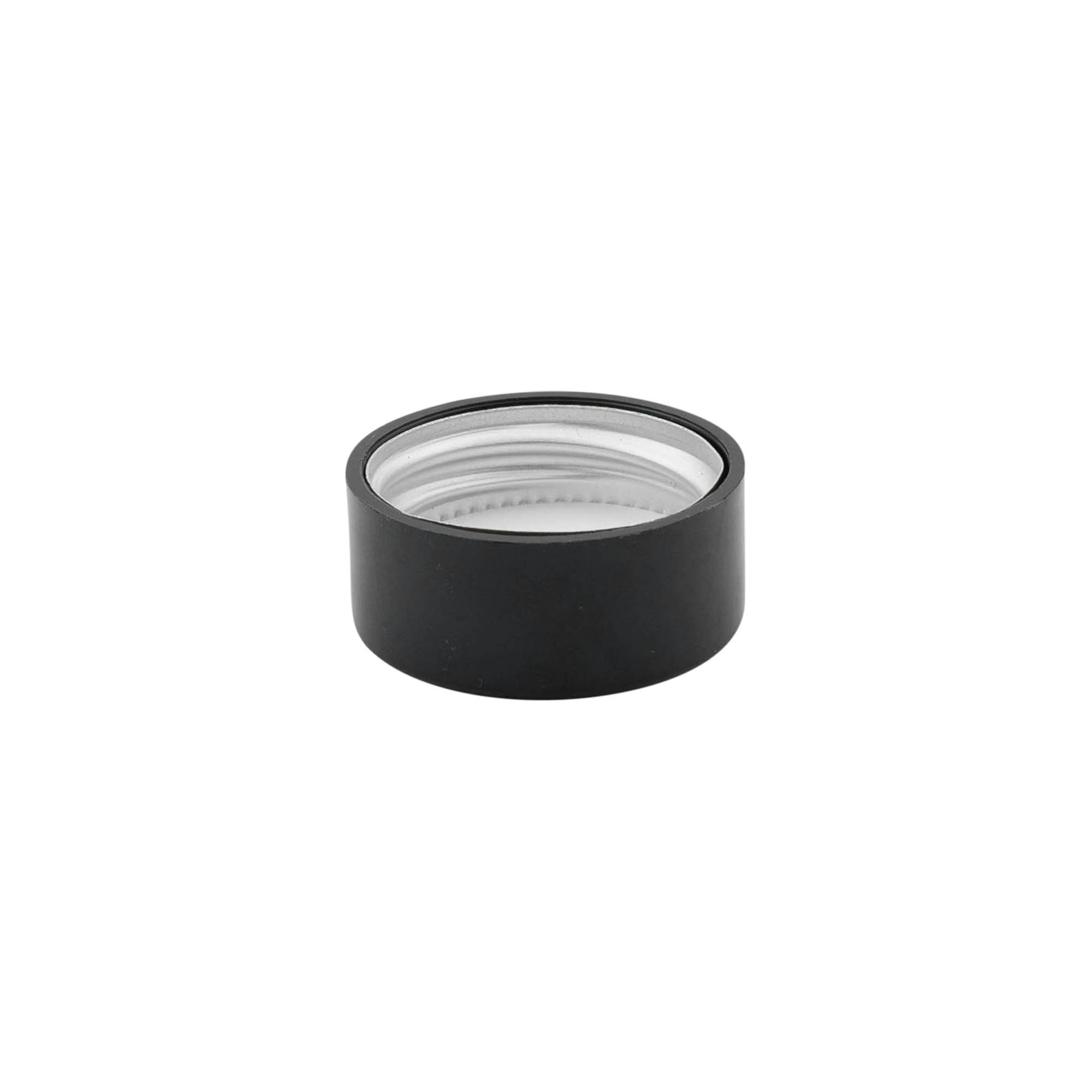 Schraubverschluss, ABS-Kunststoff, schwarz, für Mündung: GPI 28/400 Schraubverschluss, ABS-Kunststoff, schwarz, für Mündung: GPI 28/400