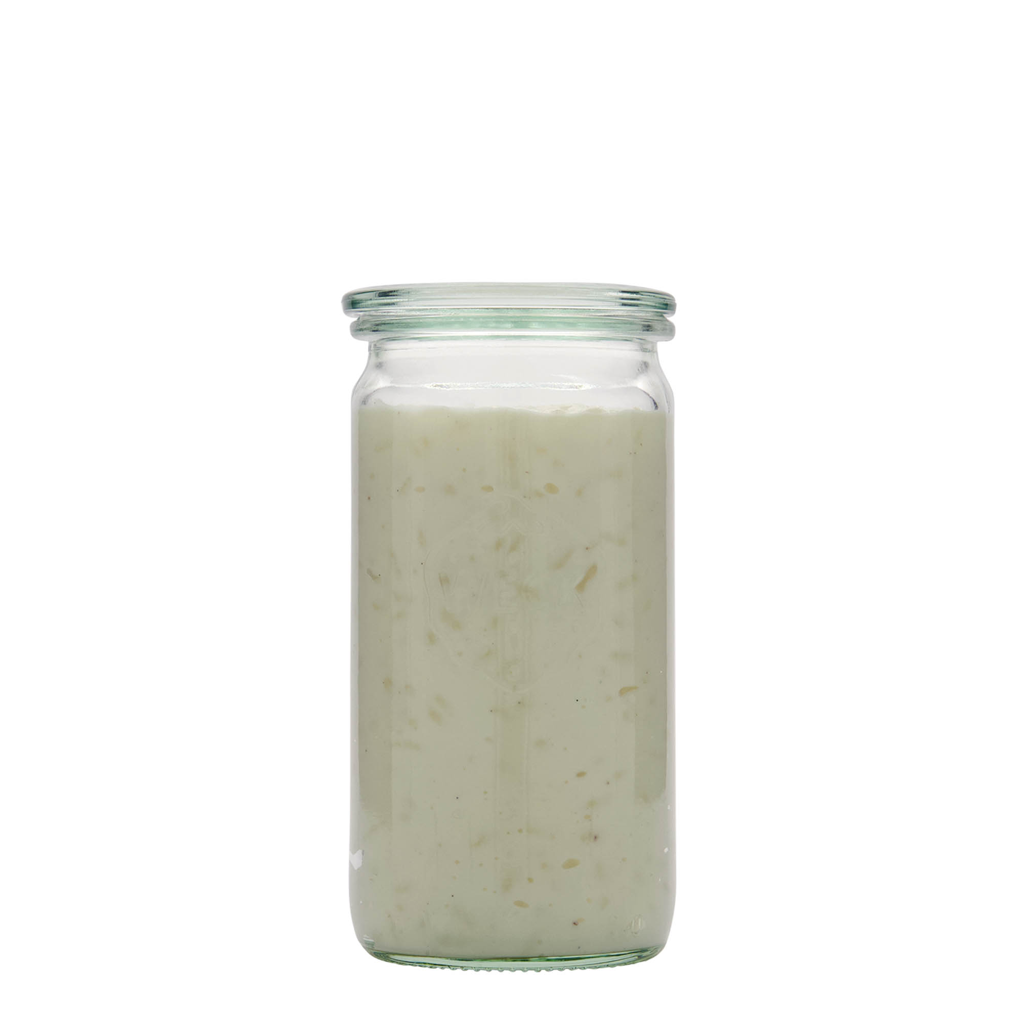 340 ml WECK-Zylinderglas, Mündung: Rundrand