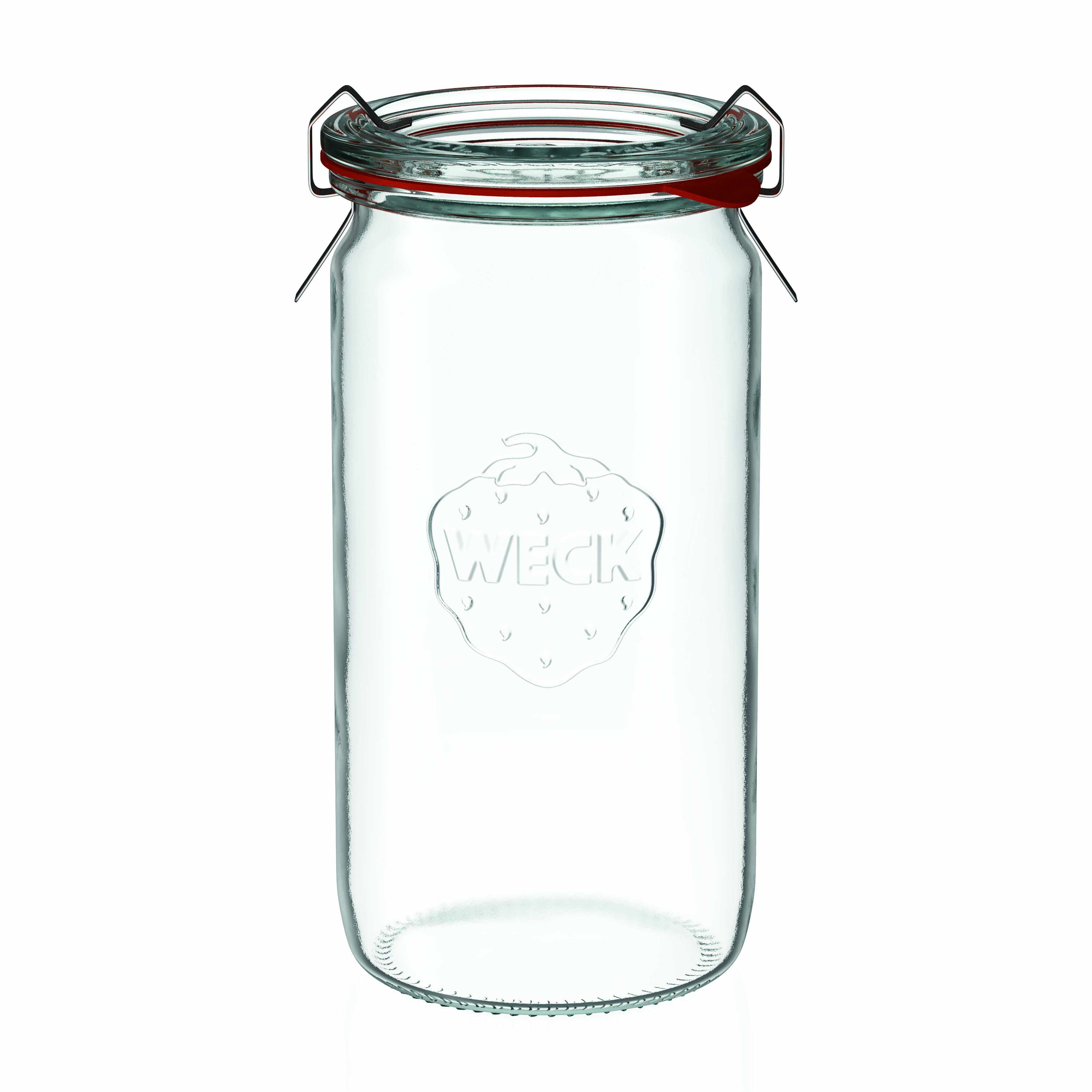 340 ml WECK-Zylinderglas, Mündung: Rundrand 340 ml WECK-Zylinderglas, Mündung: Rundrand