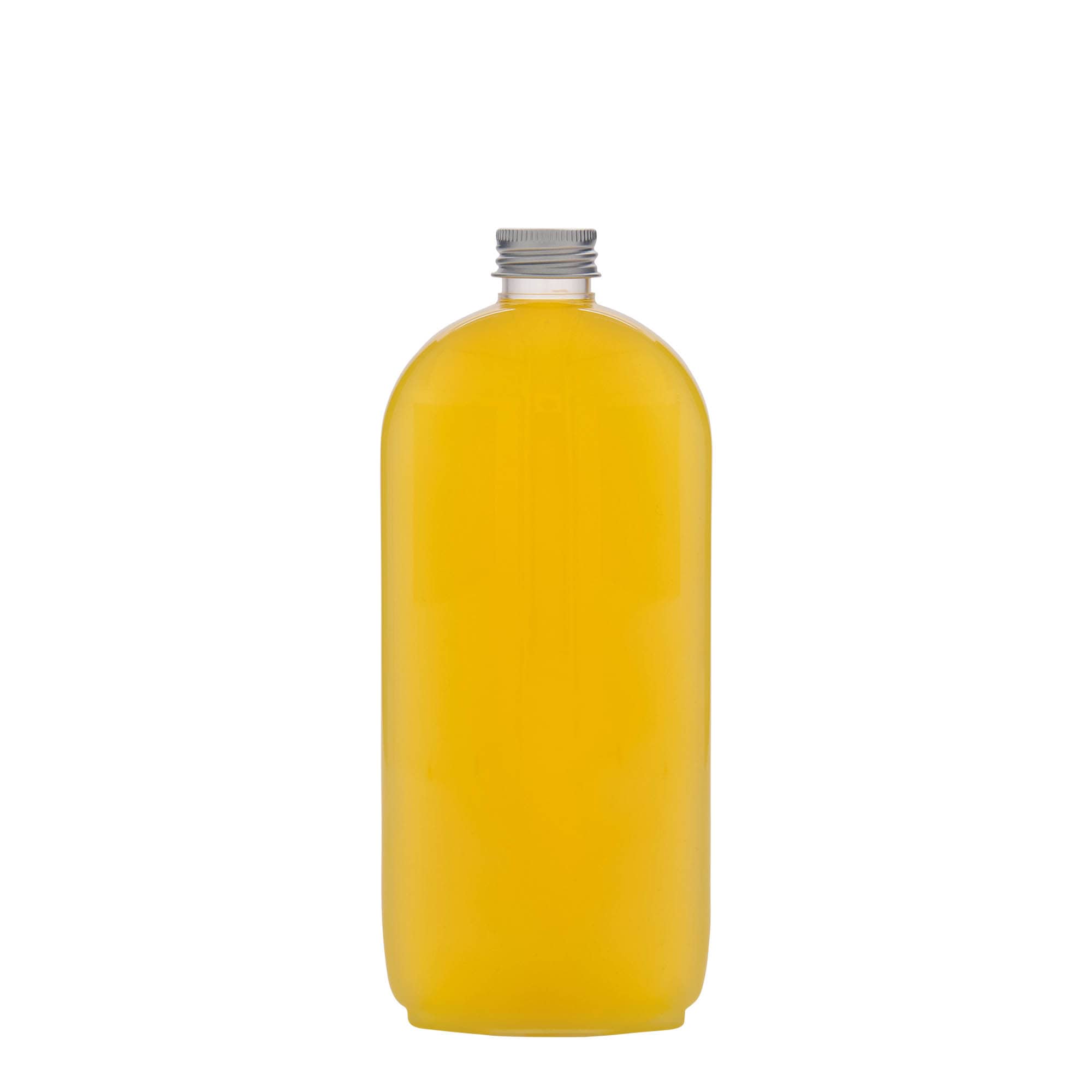 500 ml PET-Flasche „Iris“, oval, Kunststoff, Mündung:  24/410