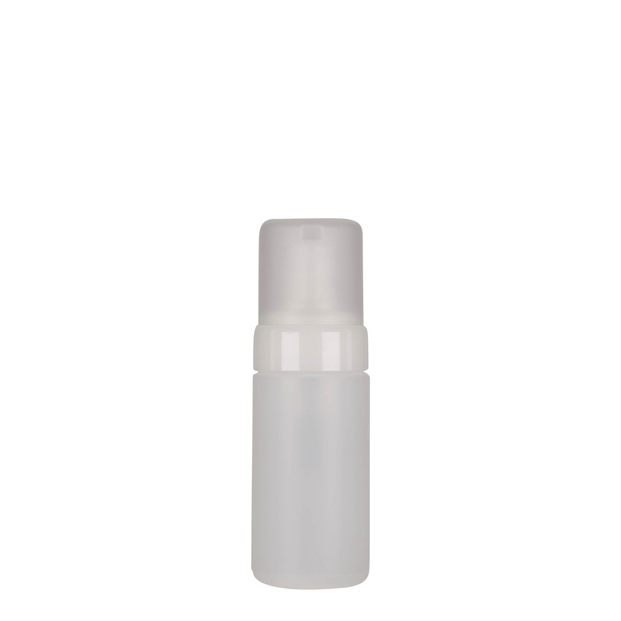 100 ml Spenderflasche „Foamer“, PE-Kunststoff, natur, Mündung: Schraubverschluss