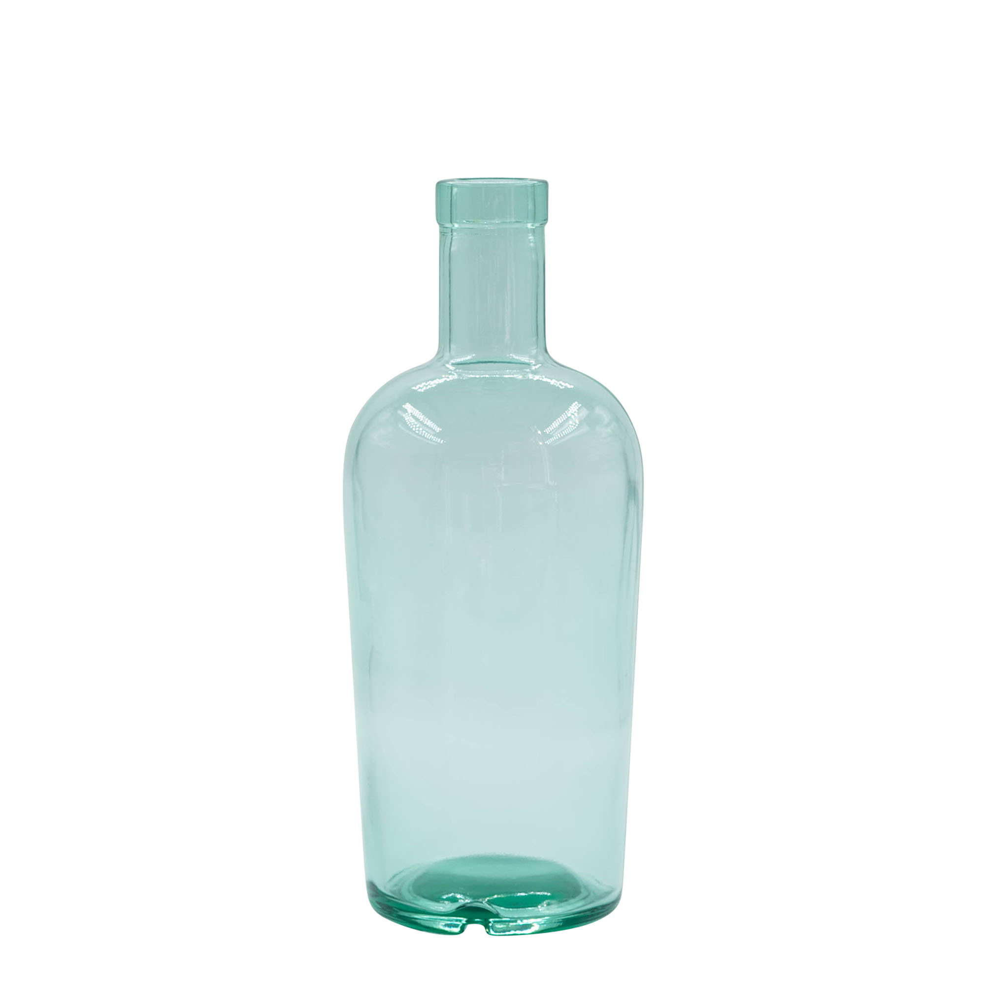 700 ml Glasflasche 'Teo Light', Mündung: Kork 700 ml Glasflasche 'Teo Light', Mündung: Kork