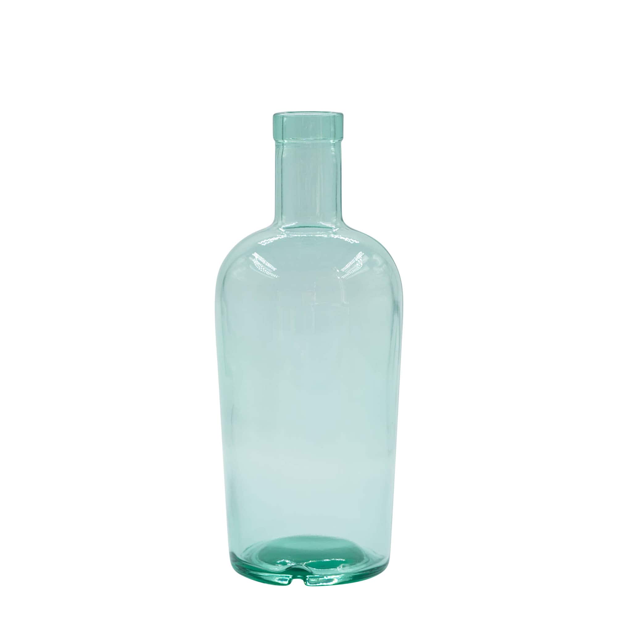 700 ml Glasflasche 'Teo Light', Mündung: Kork