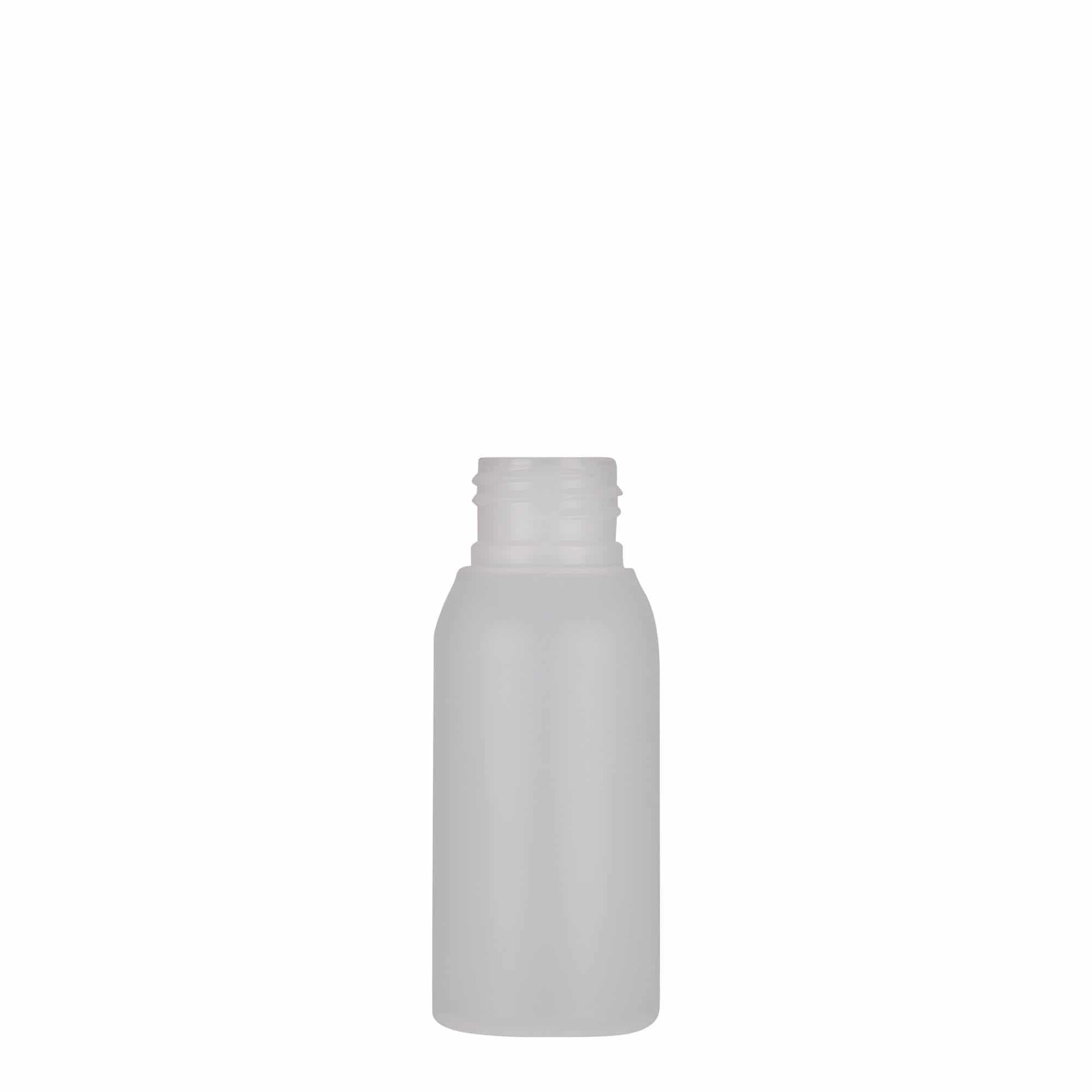 50 ml Kunststoffflasche 'Tuffy', HDPE, natur, Mündung: GPI 24/410 50 ml Kunststoffflasche 'Tuffy', HDPE, natur, Mündung: GPI 24/410