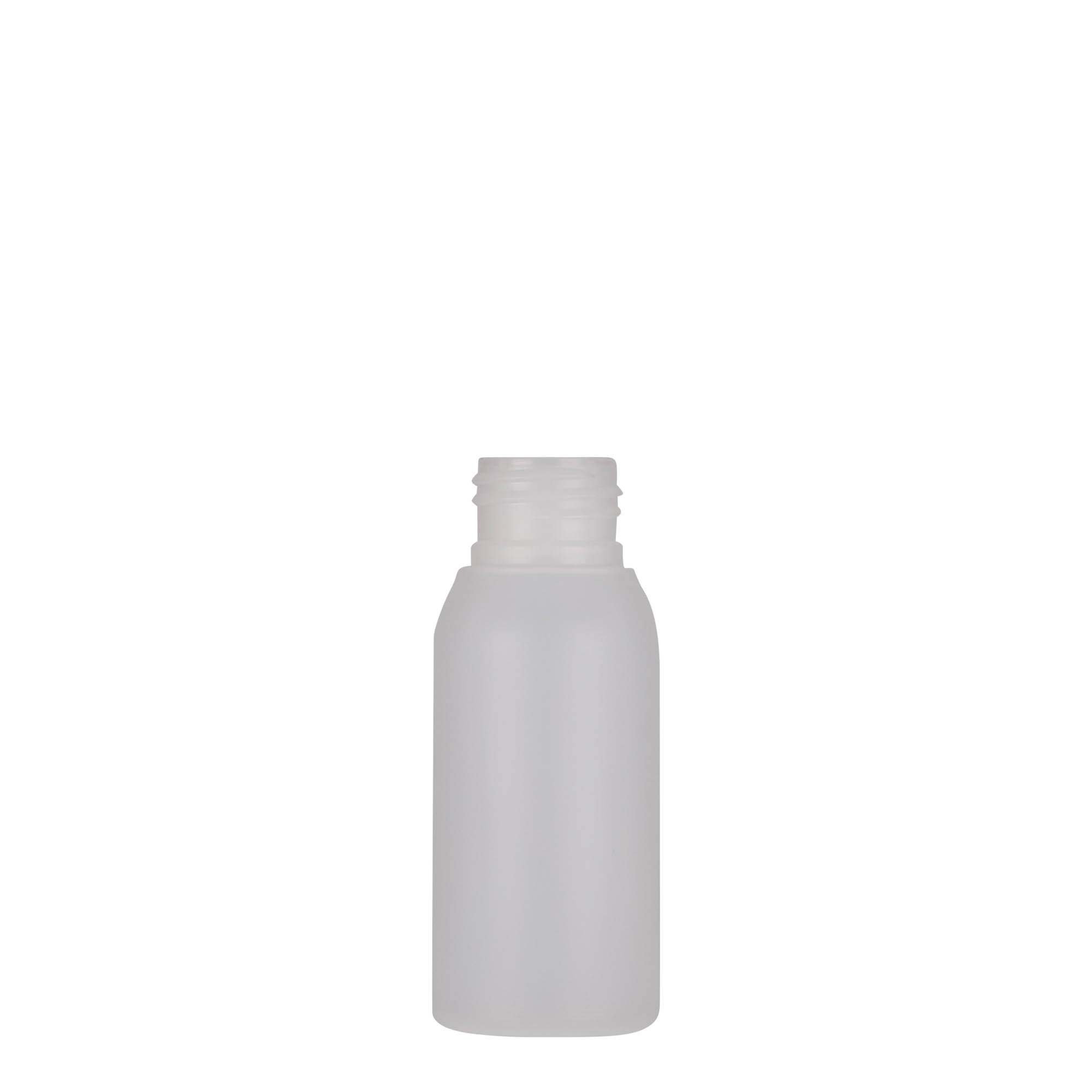 50 ml Kunststoffflasche 'Tuffy', HDPE, natur, Mündung: 24/410 50 ml Kunststoffflasche 'Tuffy', HDPE, natur, Mündung: 24/410