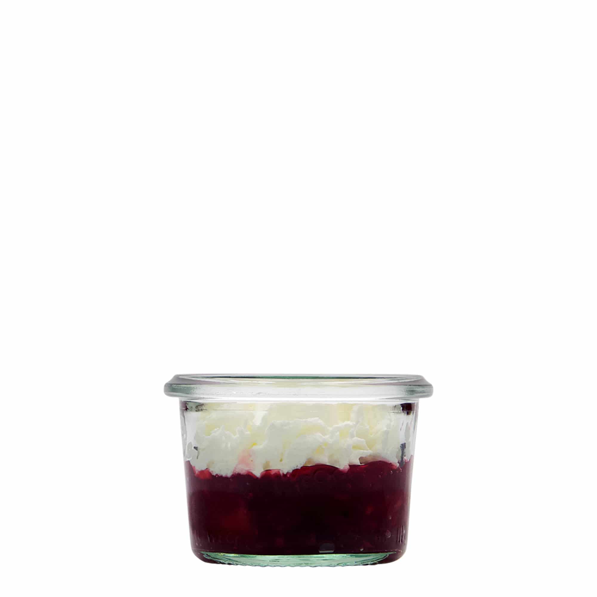 80 ml WECK-Sturzglas, Mündung: Rundrand 80 ml WECK-Sturzglas, Mündung: Rundrand