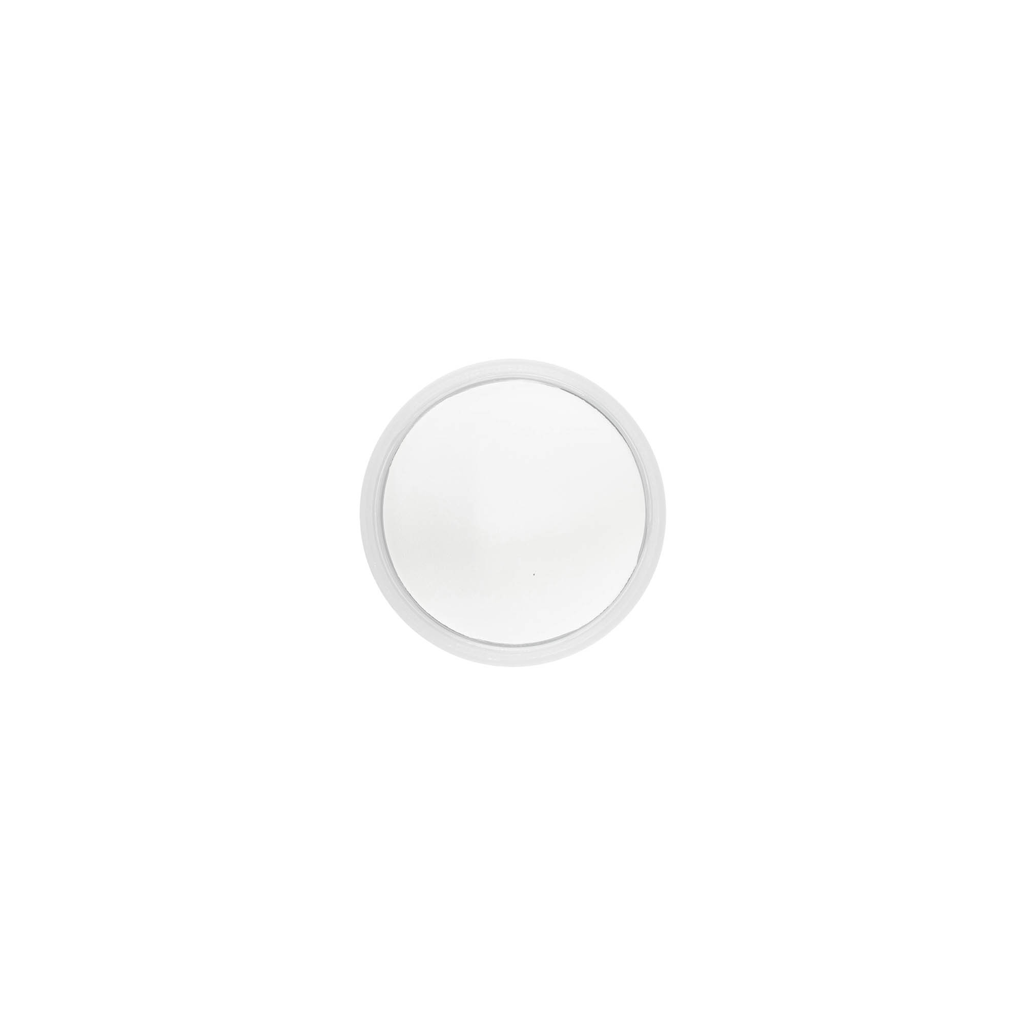 Schraubverschluss 'Clear/Platin Edition', PP-Kunststoff, weiß, für Mündung: 40/2P Schraubverschluss 'Clear/Platin Edition', PP-Kunststoff, weiß, für Mündung: 40/2P