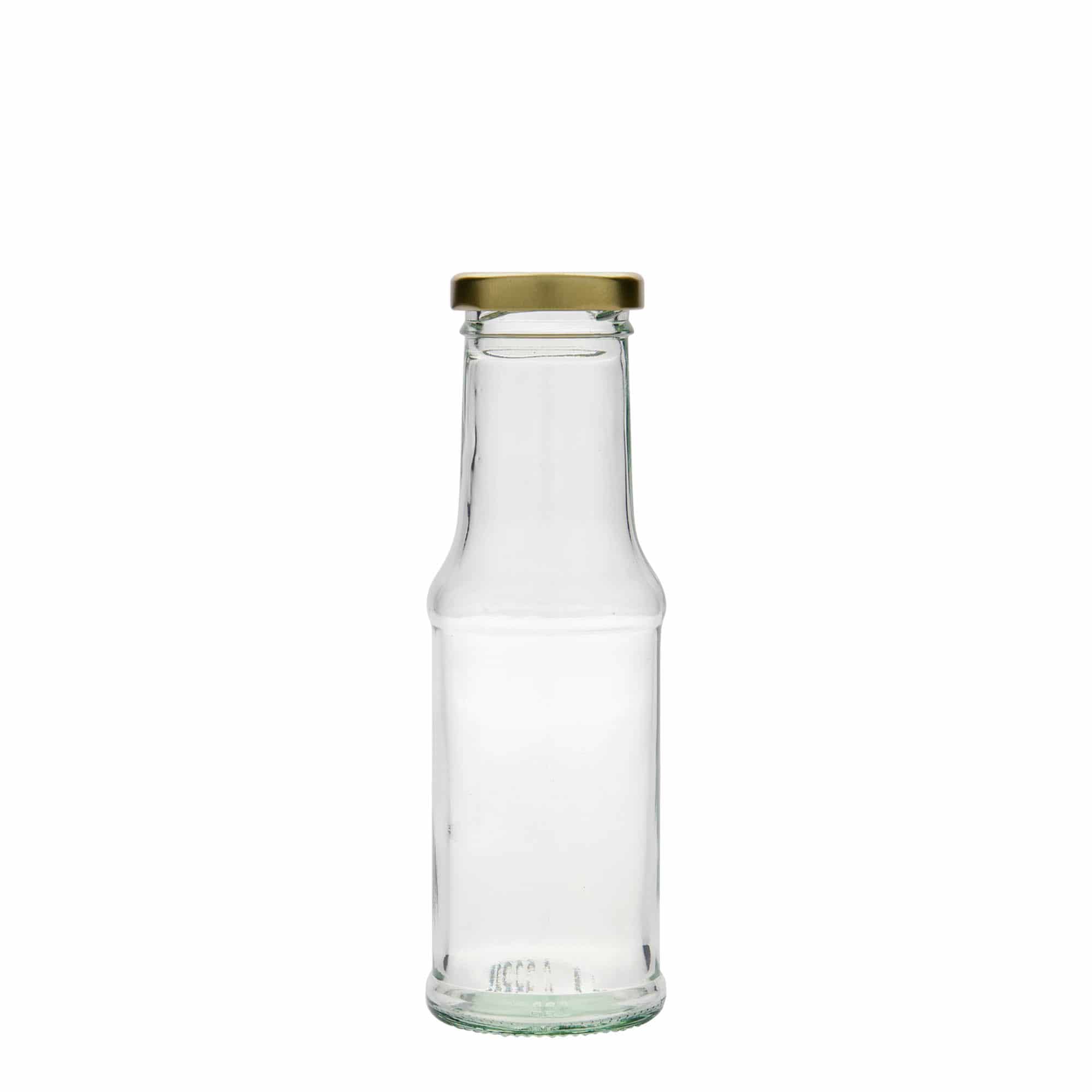 200 ml Soßenflasche, Glas, Mündung: Twist-Off (TO 43)