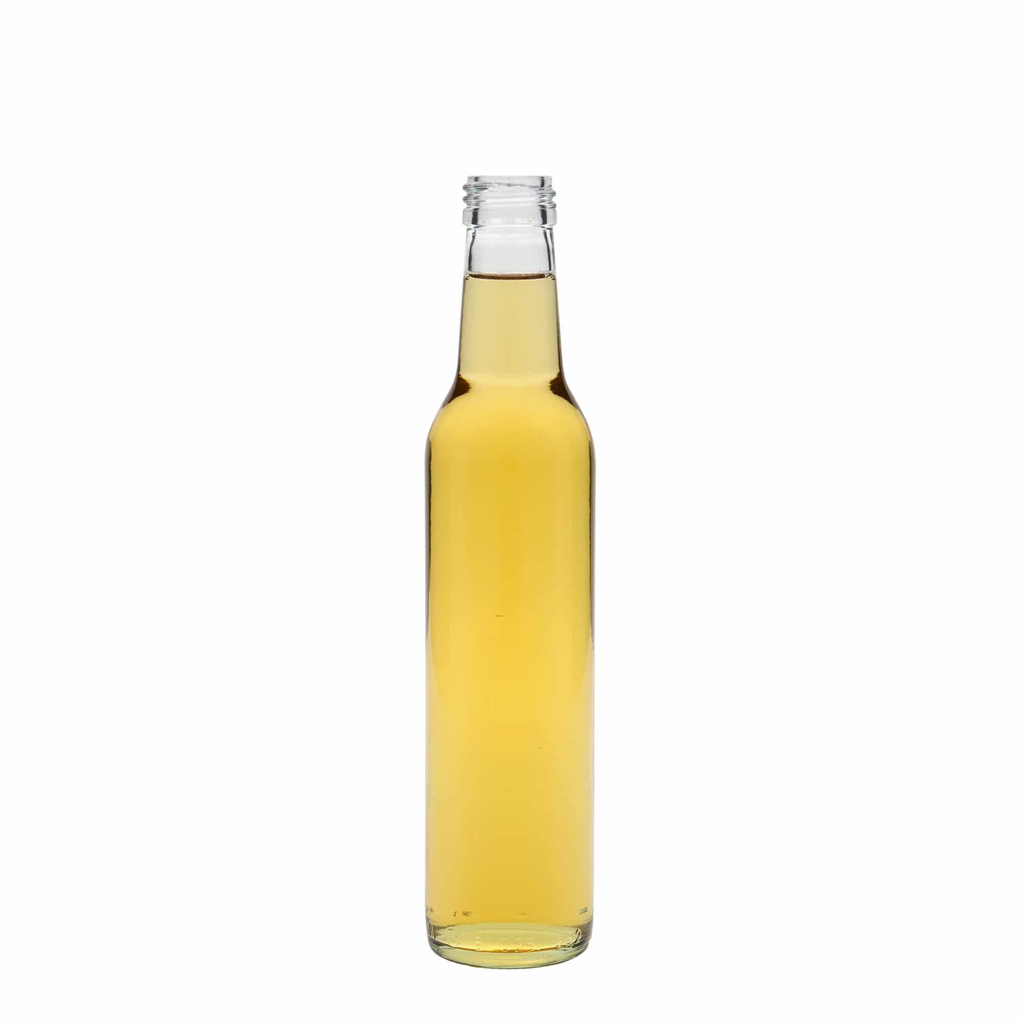 250 ml Glasflasche „Cilindrica“, Mündung: PP 28