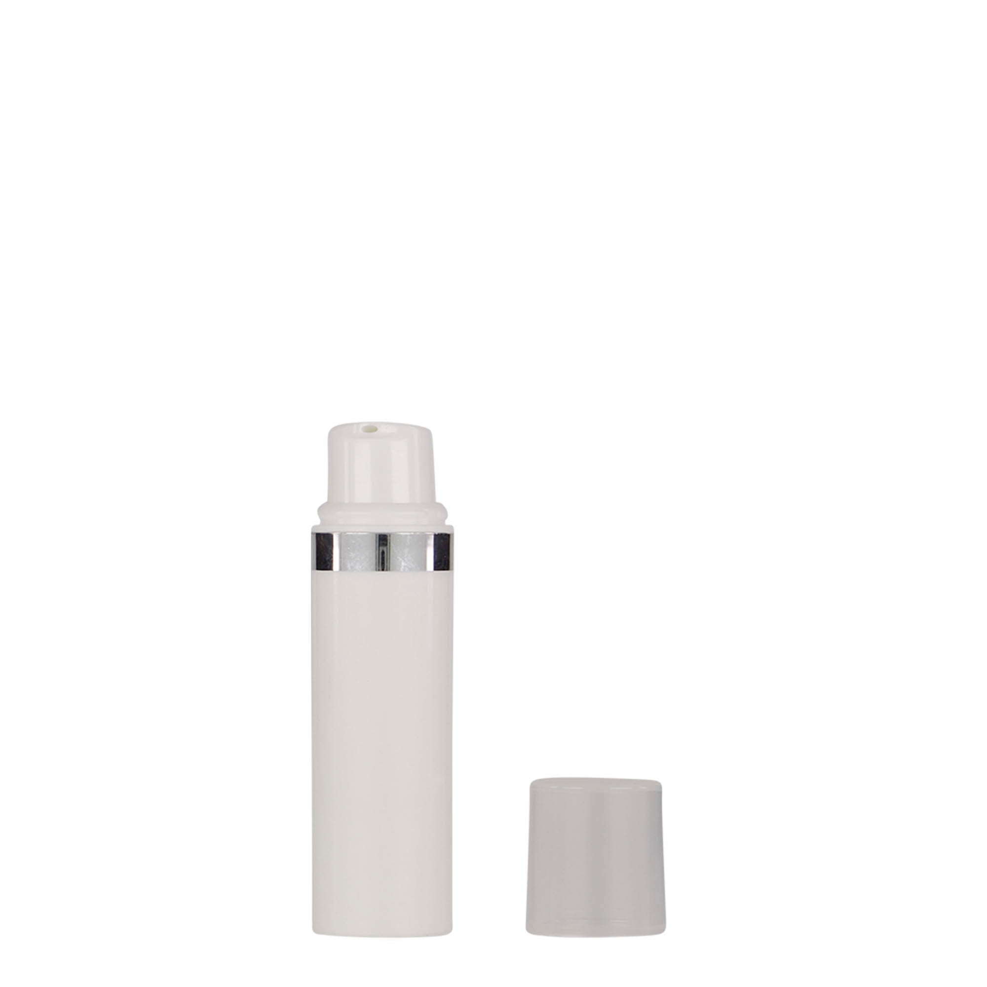 10 ml Airless Dispenser 'Nano', PP-Kunststoff, weiß 10 ml Airless Dispenser 'Nano', PP-Kunststoff, weiß