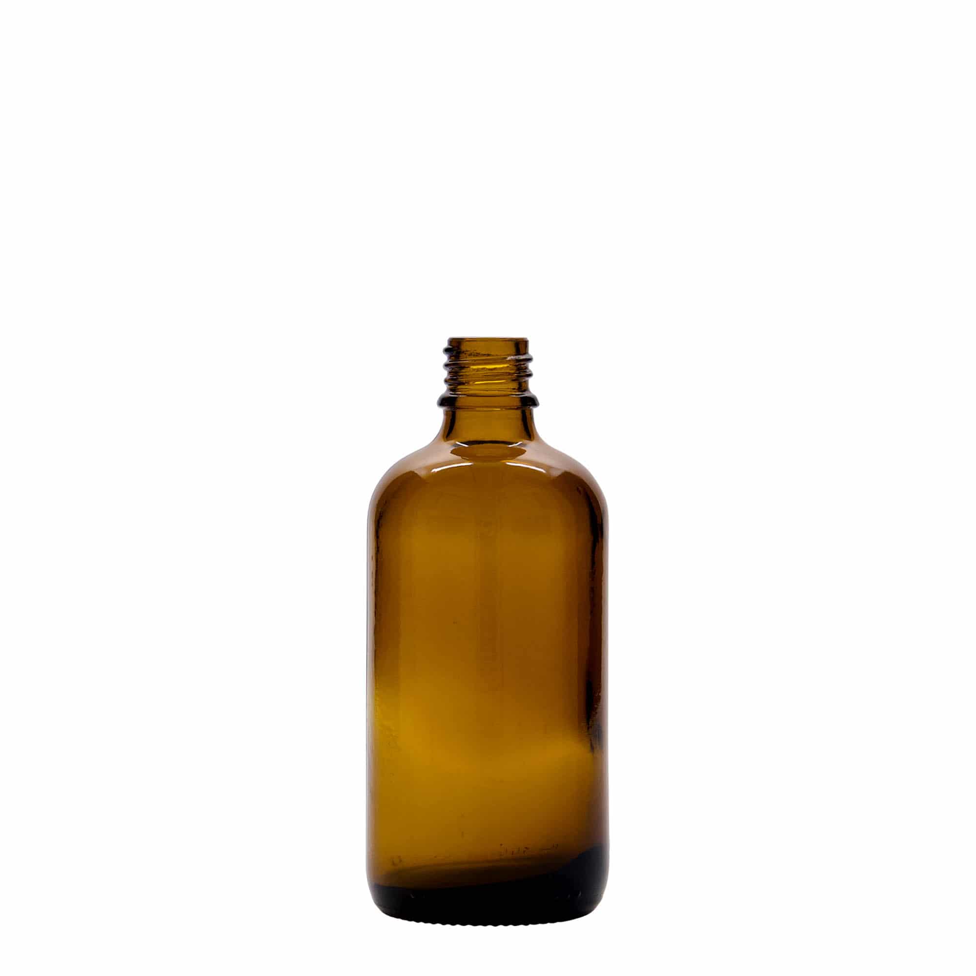 100 ml Sprühflasche Medizin, Glas, braun, Mündung: DIN 18 100 ml Sprühflasche Medizin, Glas, braun, Mündung: DIN 18