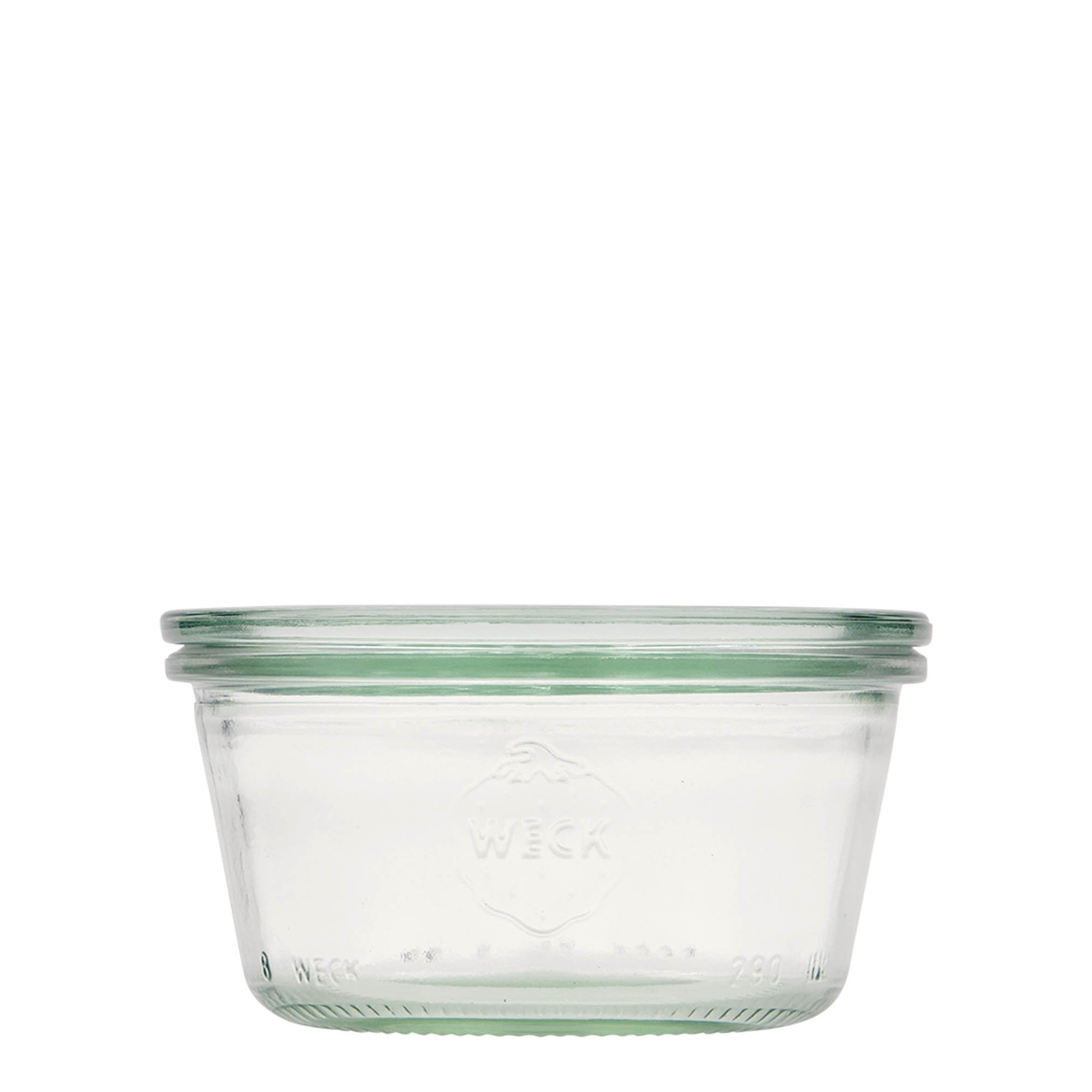290 ml WECK-Sturzglas, Mündung: Rundrand
