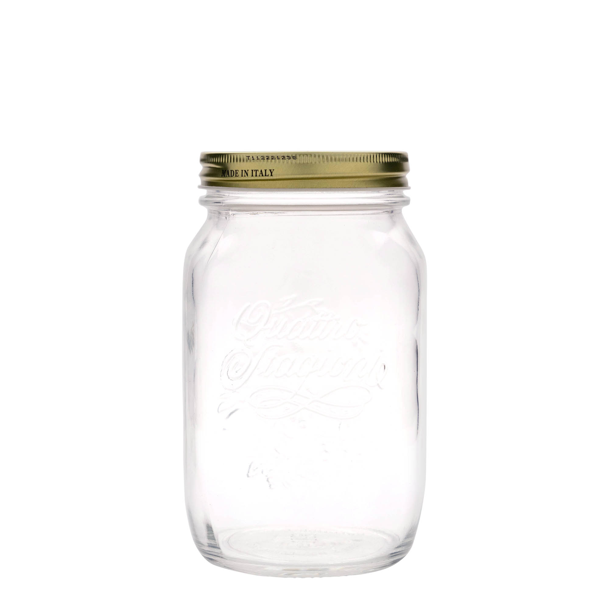 1.000 ml Glas „Quattro Stagioni“, Mündung: Schraubverschluss
