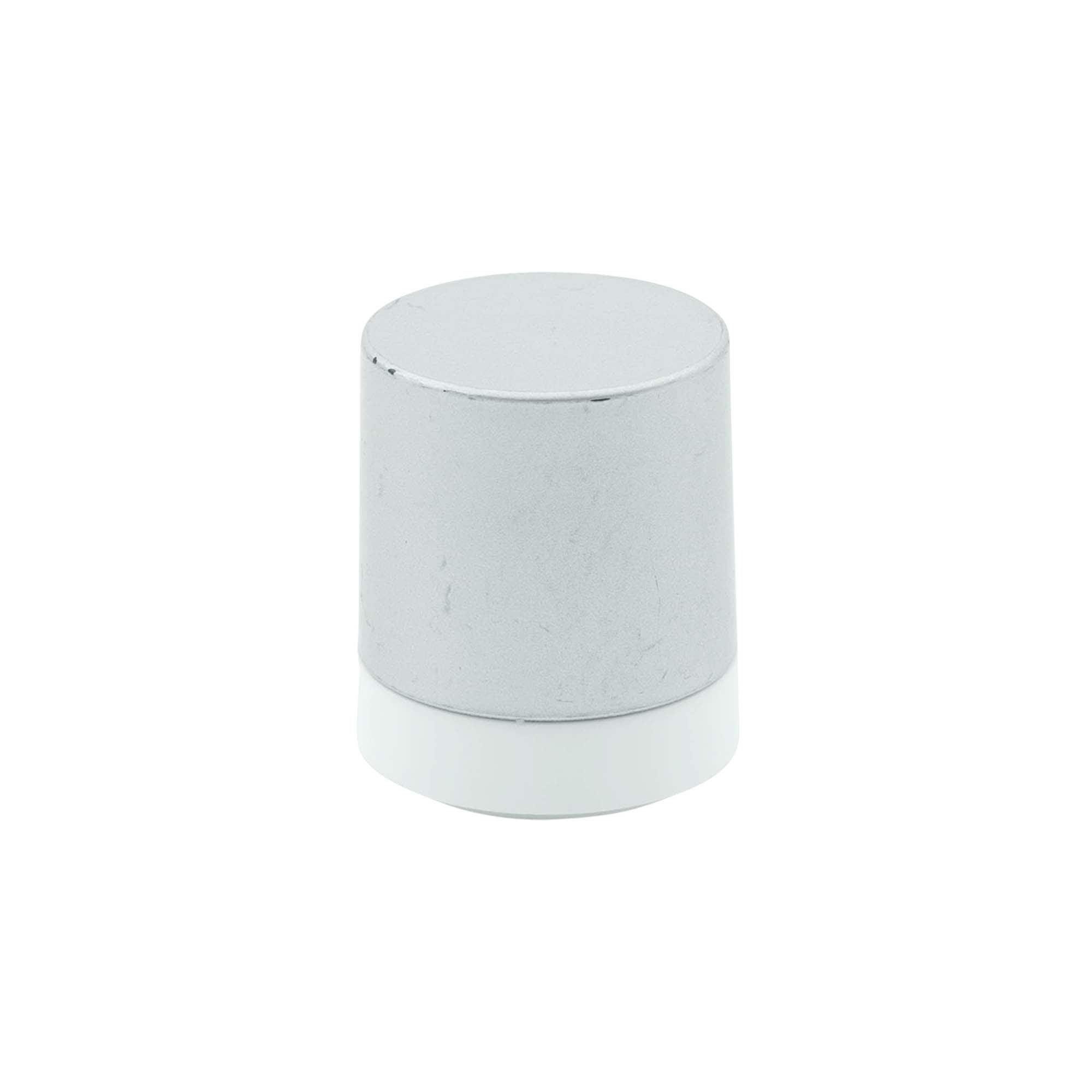 Airless Dispenser Pumpkopf „Micro“, PP-Kunststoff, silber