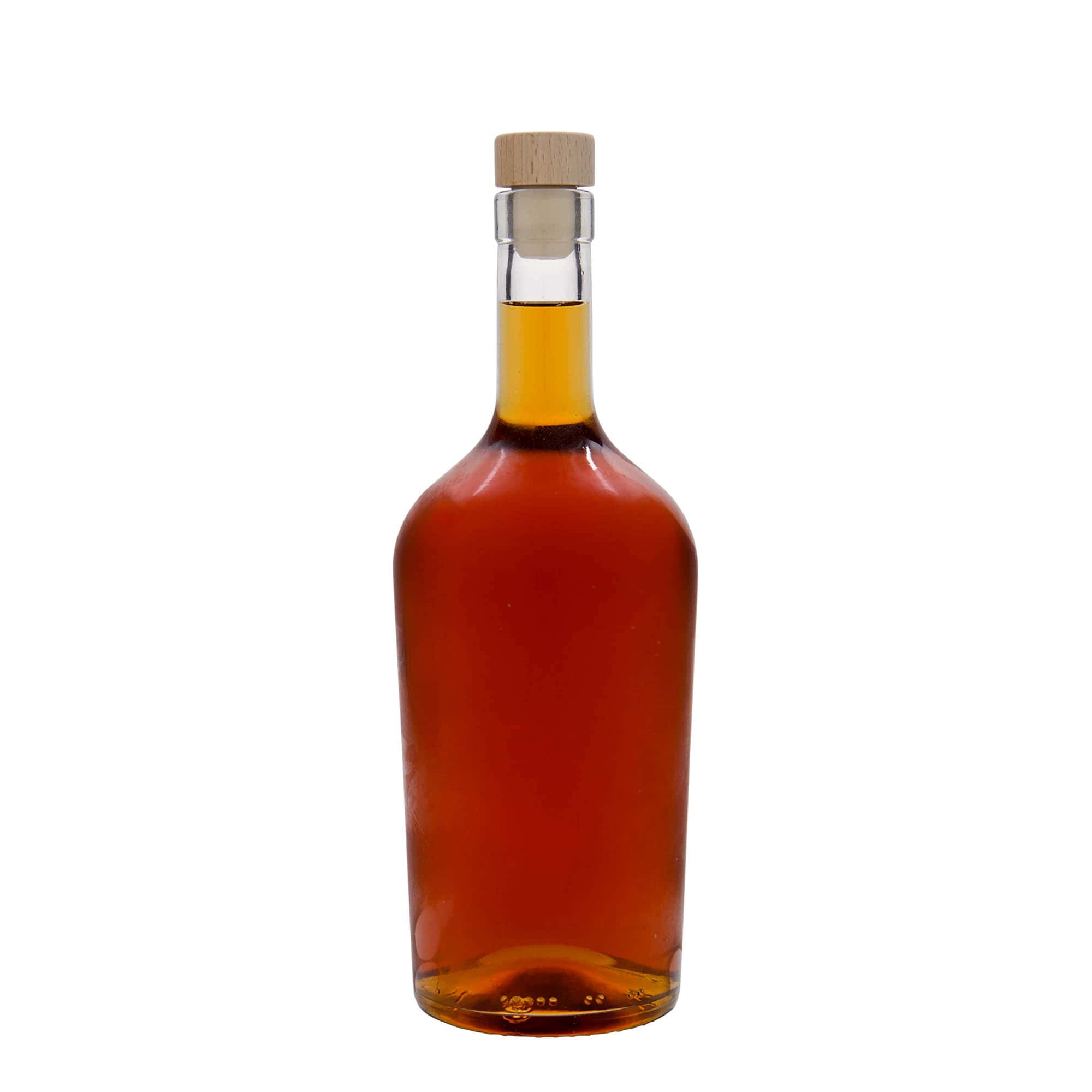 700 ml Glasflasche 'Margarethe', Mündung: Kork