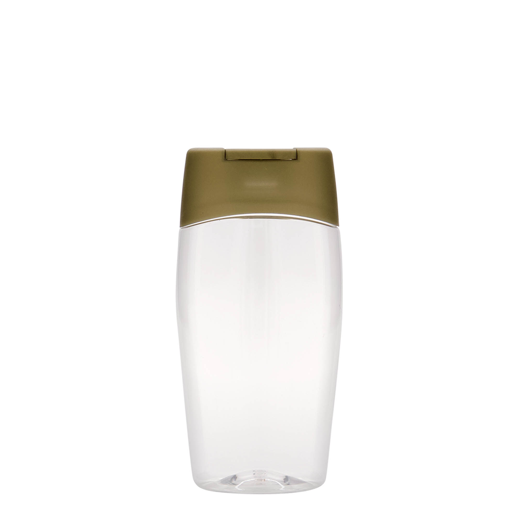 200 ml PET-Flasche „Squeeze“, oval, Kunststoff