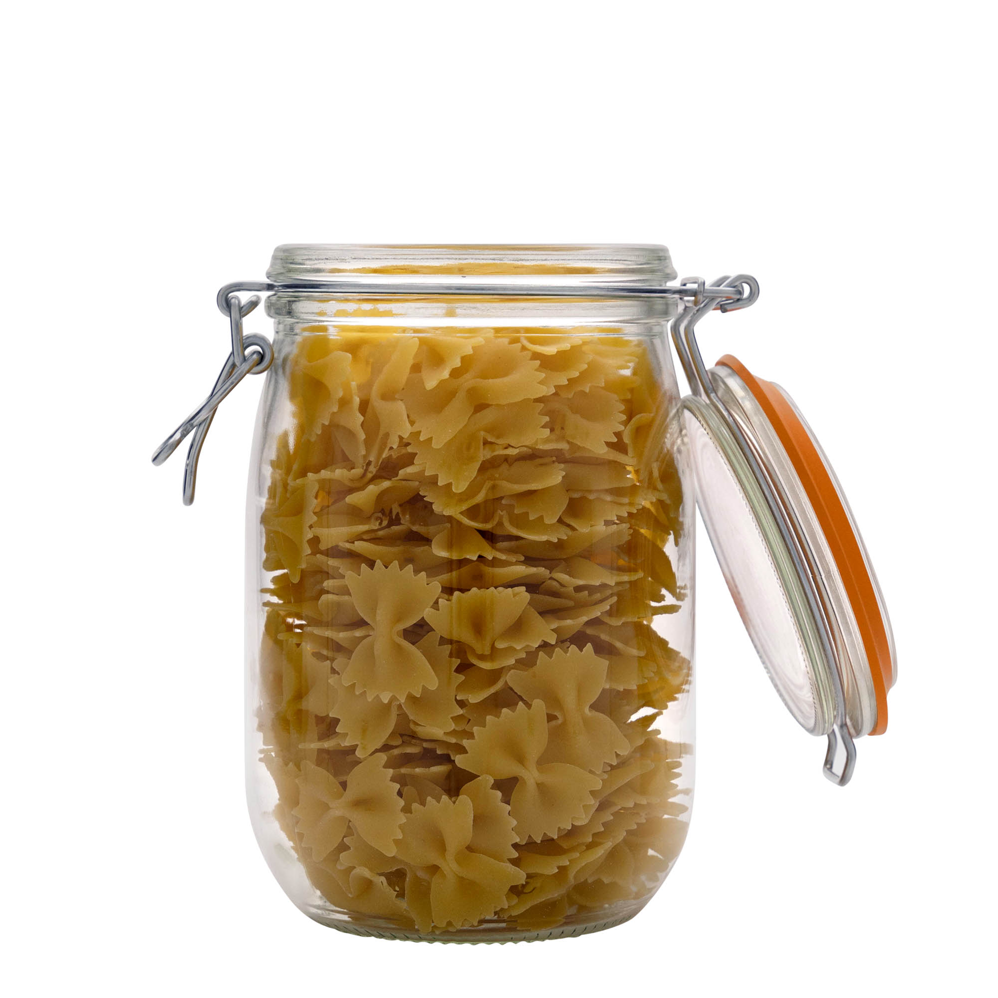 1.000 ml Drahtbügelglas 'Le Parfait Super Bocal', Mündung: Drahtbügelverschluss 1.000 ml Drahtbügelglas 'Le Parfait Super Bocal', Mündung: Drahtbügelverschluss