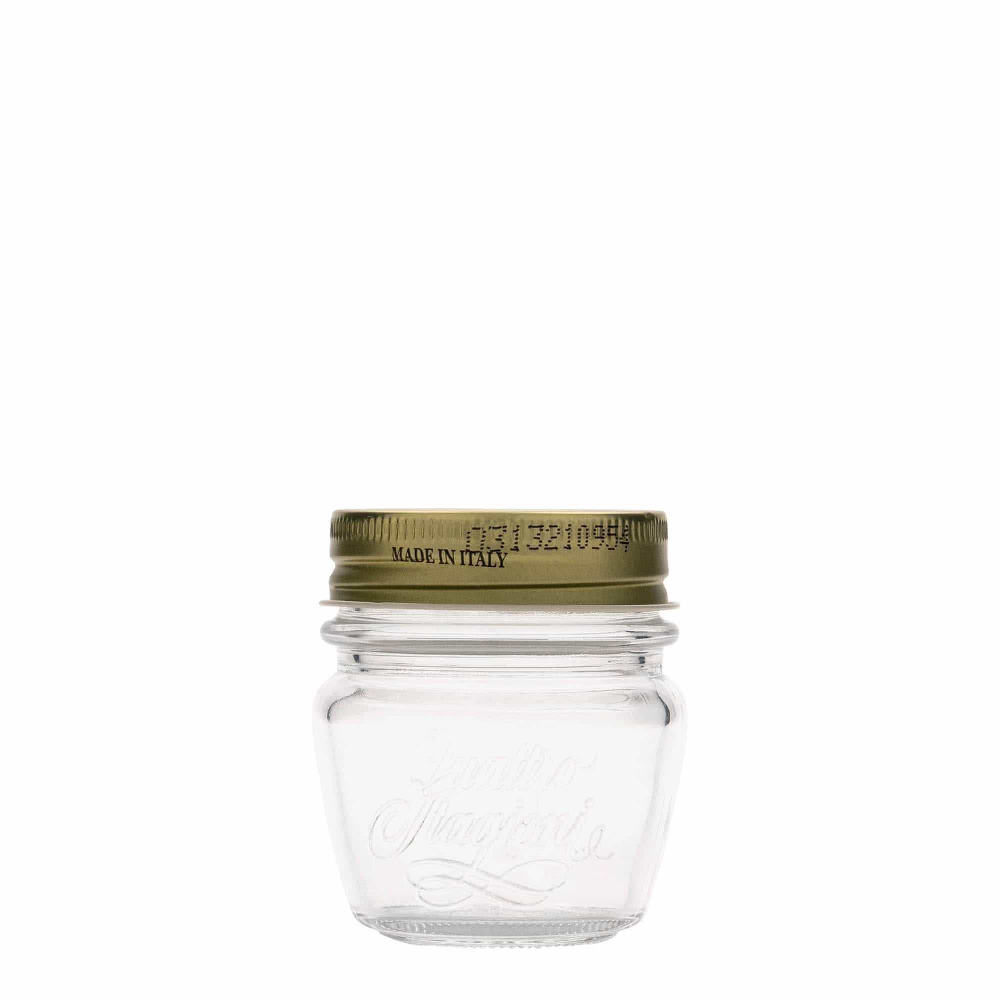 80 ml Schmuckglas 'Quattro Stagioni', Mündung: Schraubverschluss